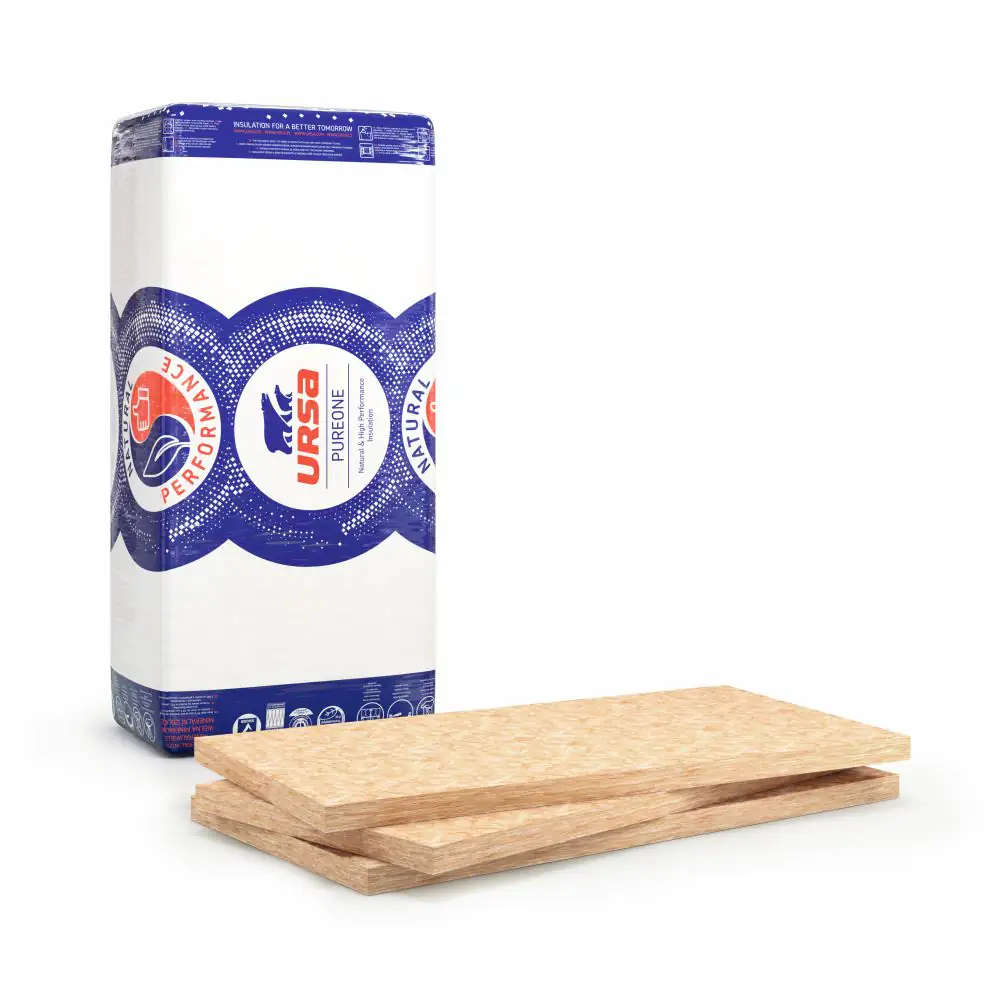Ursa Pureone Trennwandplatte Mineralwolle WLG 035 1250 x 625 x 40 mm