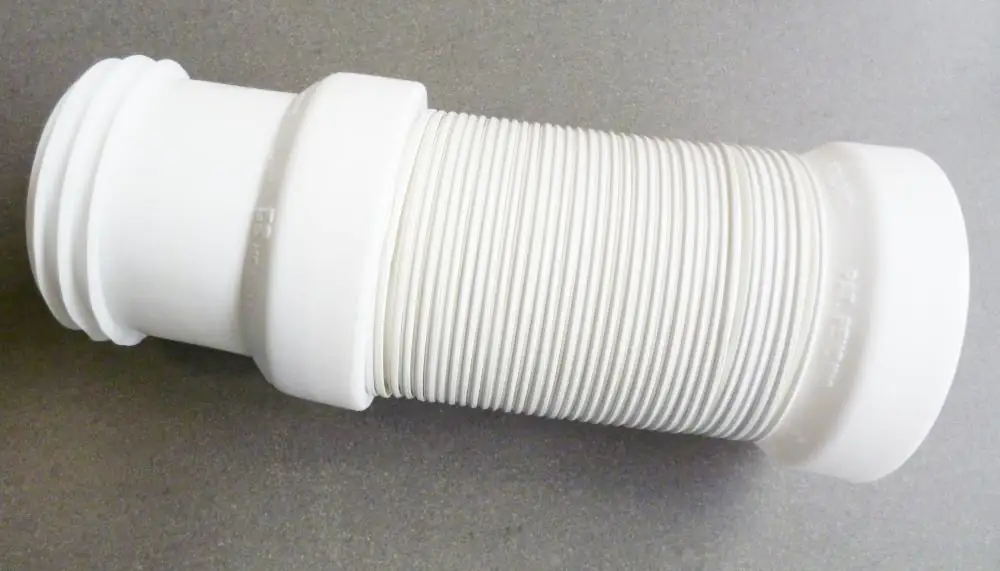 Wisa Abflussschlauch Flexifon DN 100 30 - 65 cm verstellbar, weiß