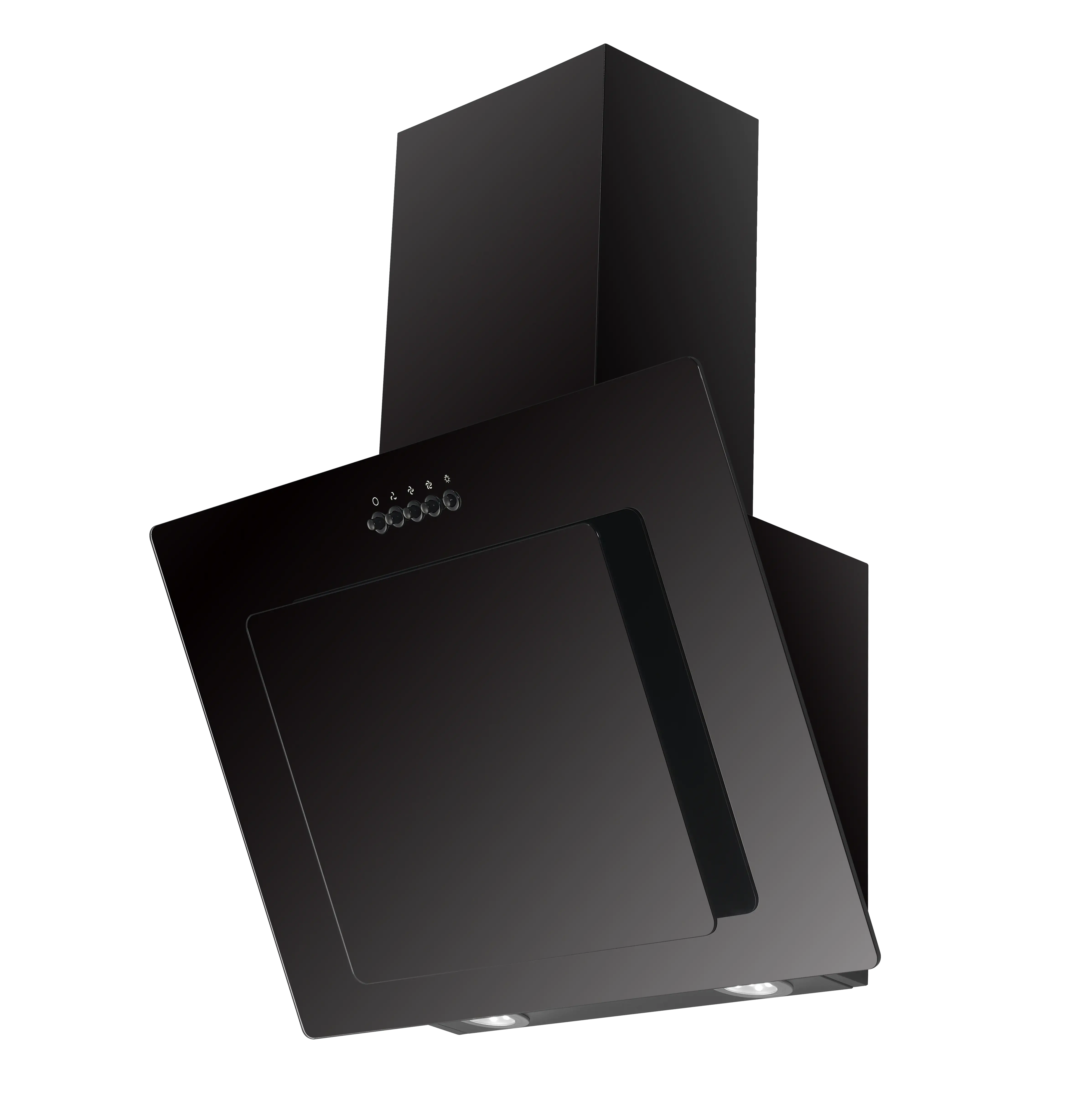 Respekta Economy Küchenblock 210 cm schwarz, Eiche Sonoma, KB210ESSSSC