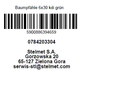 Baumpfahl Kiefer kesseldruckimprägniert 30 x Ø 6 cm Baumpfahl Kiefer kesseldruckimprägniert 30 x Ø 6 cm