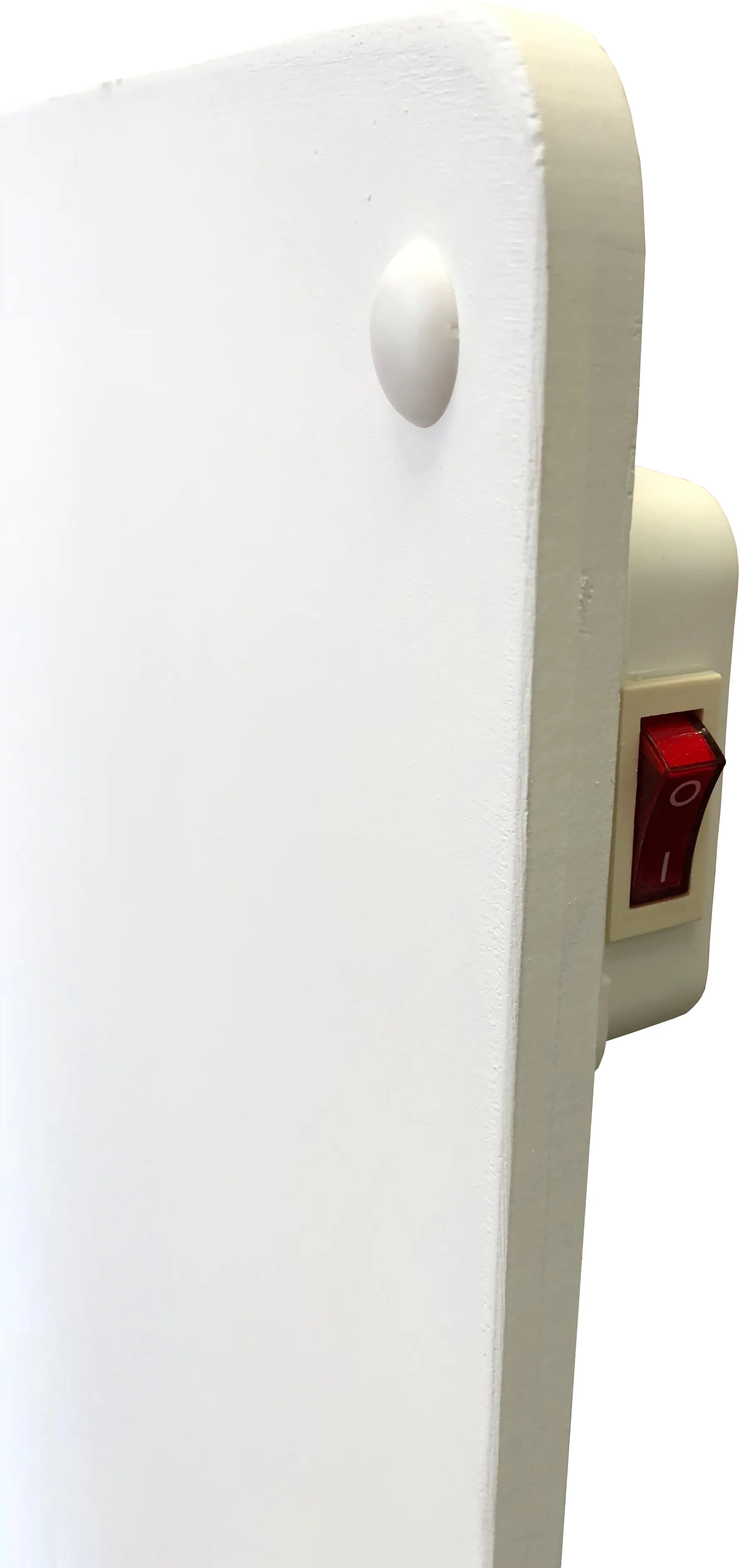 Bella Jolly Infrarot Wandheizkörper 60 x 60 cm Standfüßen 400 Watt, weiß