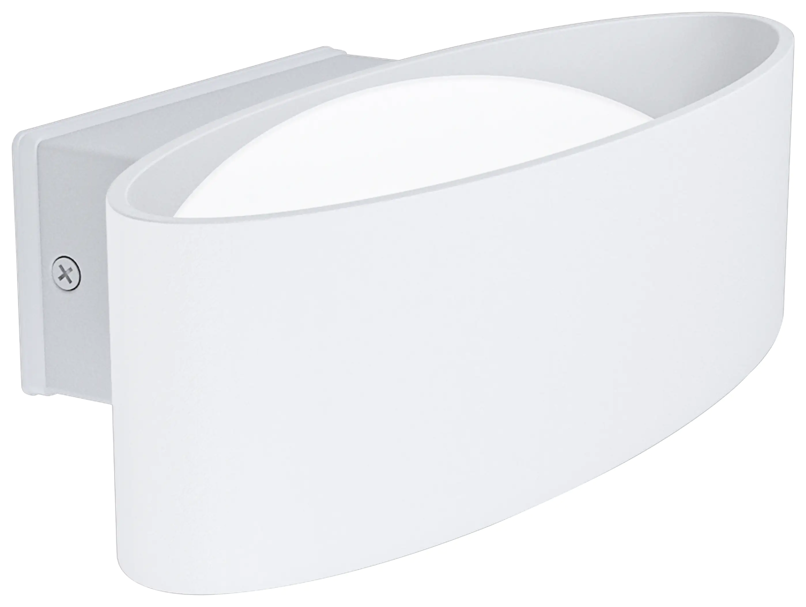 Eglo LED Außen-Wandleuchte Chinoa weiß 27 x 7,5 cm Up- & Downlight