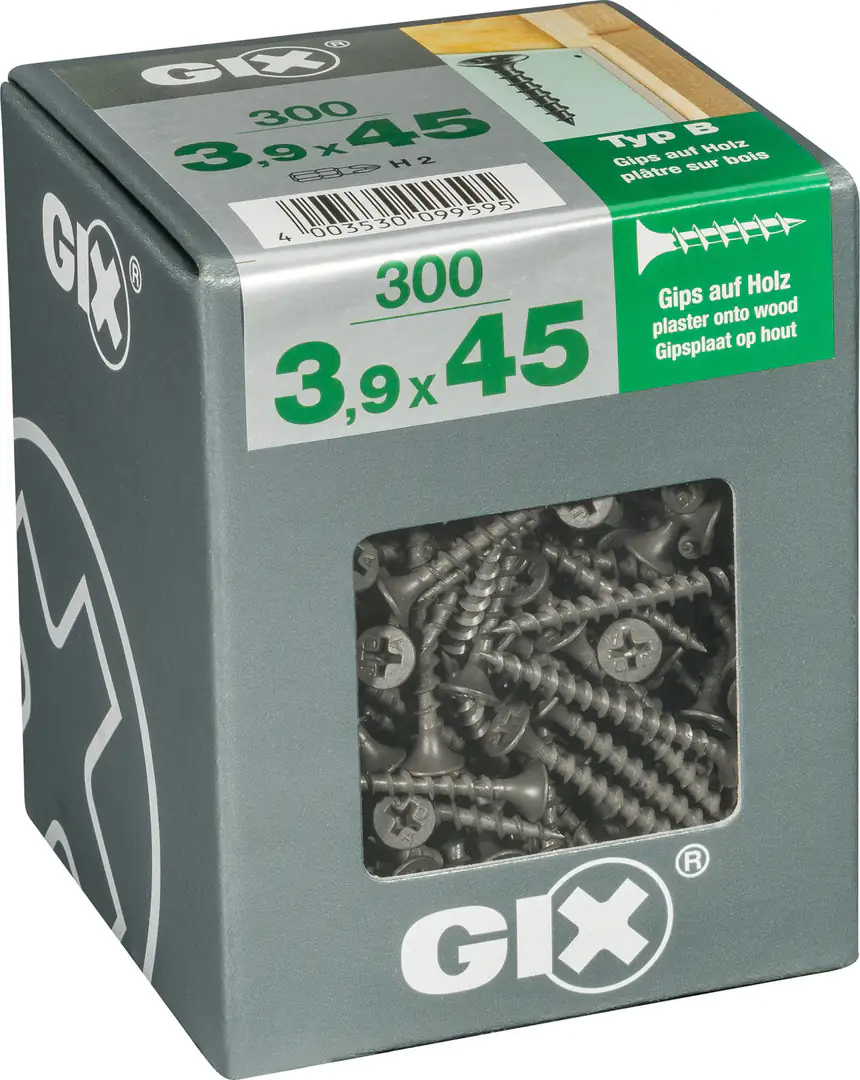 Spax Schnellbauschrauben 3.9 x 45 mm PH 2 Grobgewinde - 300 Stk.