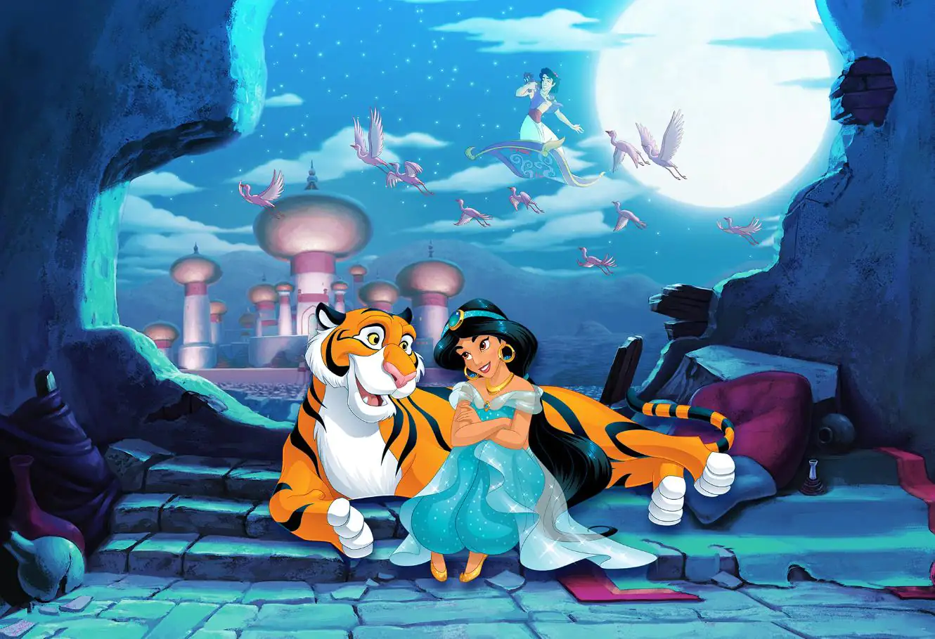 4036834241155 Komar Fototapete Waiting for Aladdin 368 x 254 cm