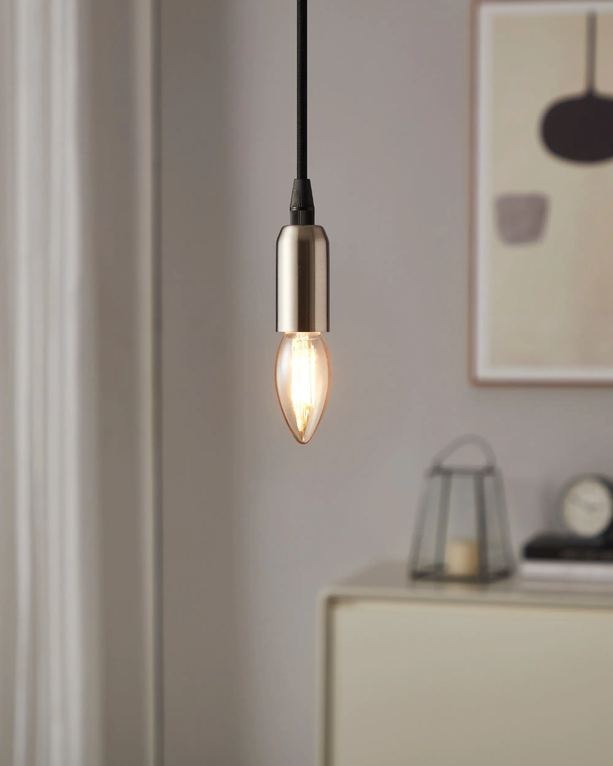 Eglo LED Leuchtmittel C35 E14 Kerzenform 4 W warmweiß amber Eglo LED Leuchtmittel C35 E14 Kerzenform 4 W warmweiß amber