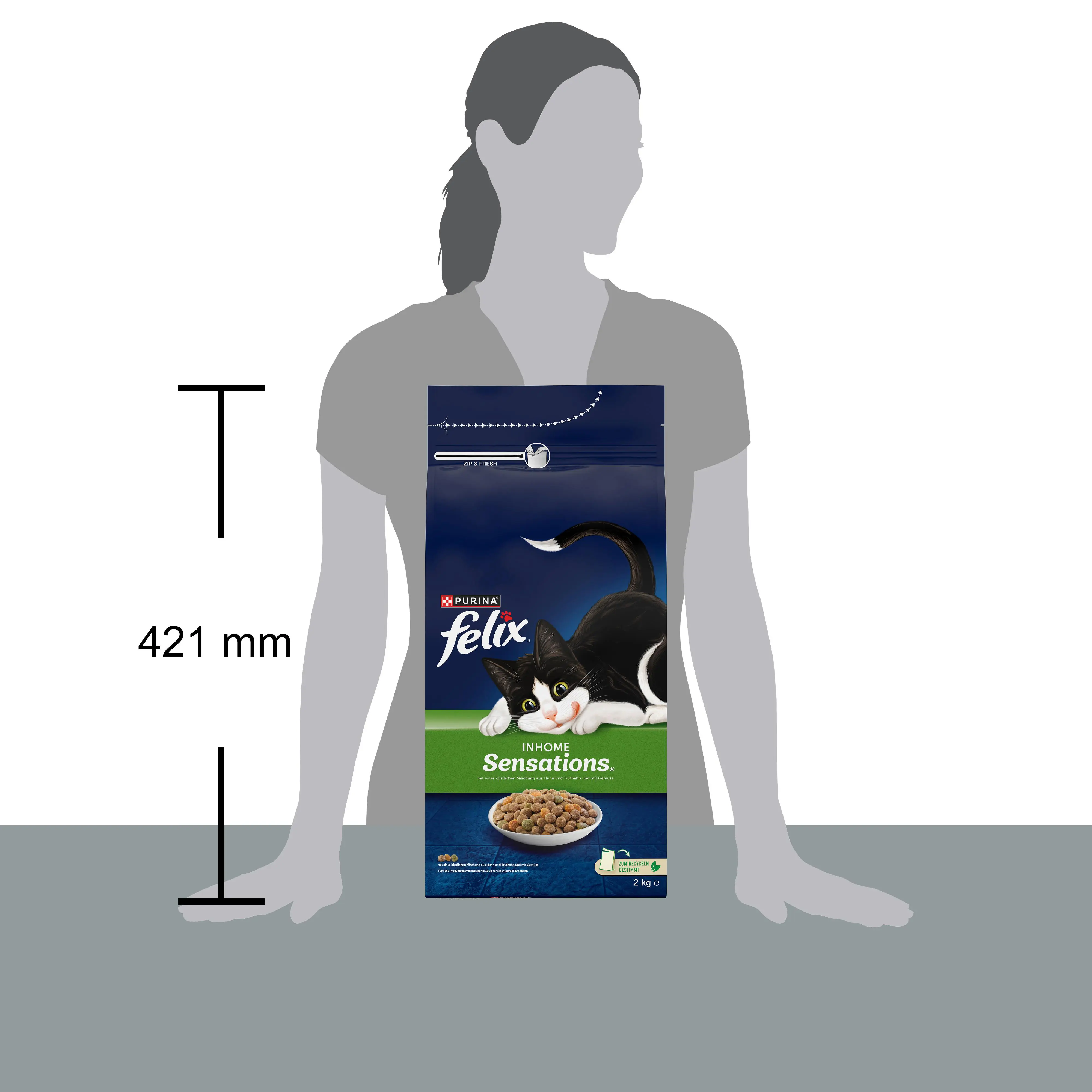 Felix Inhome Sensations mit Huhn und Gemüse 2 kg