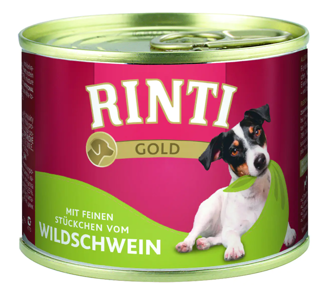 Rinti Gold Hundenassfutter Adult 185 g Wildschwein