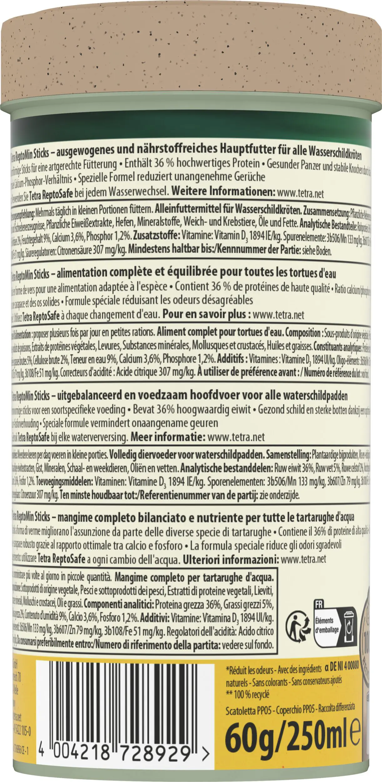 Tetra ReptoMin 250 ml