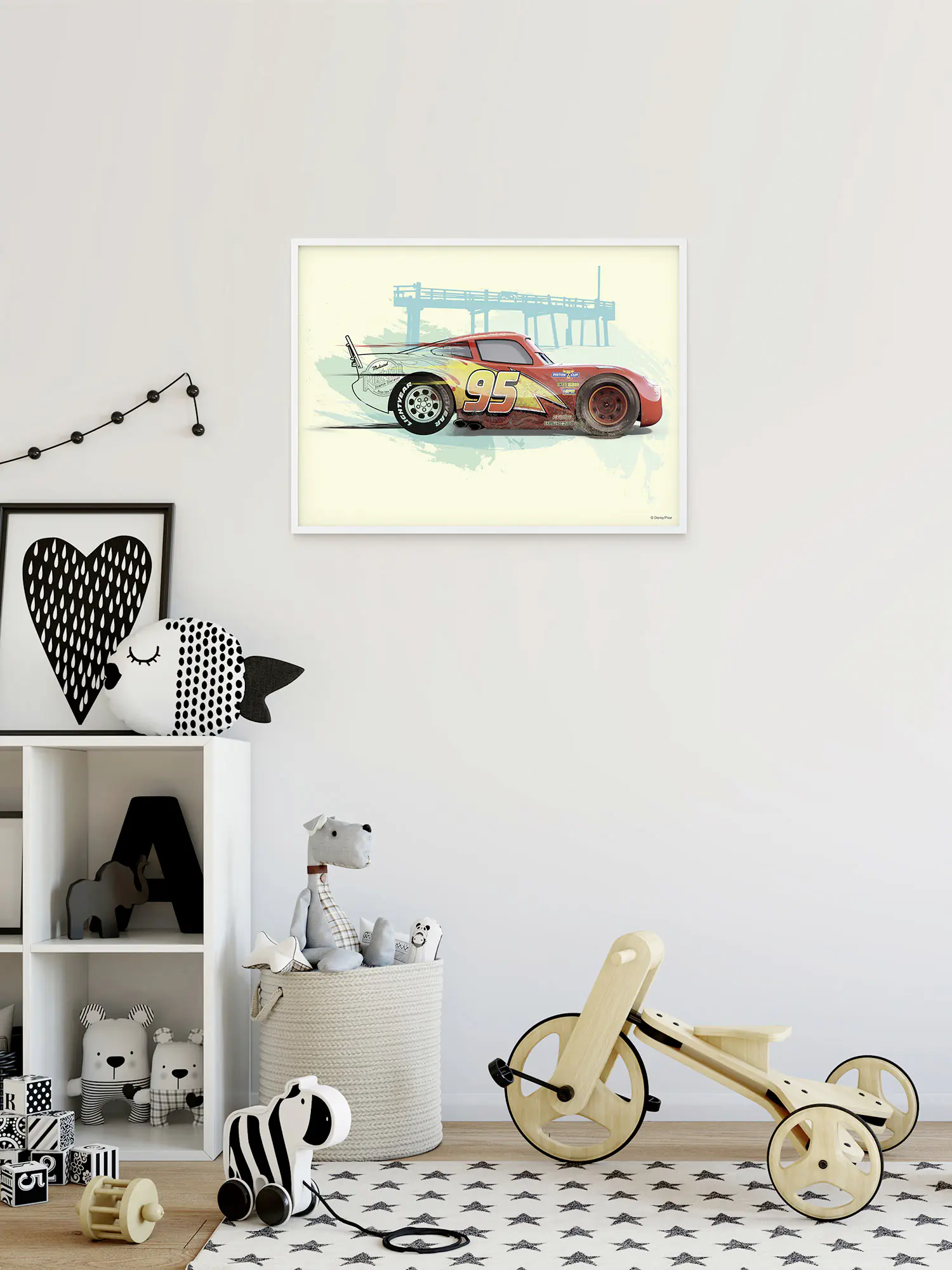 Komar Wandbild Cars Lightning McQu 50 x 40 cm