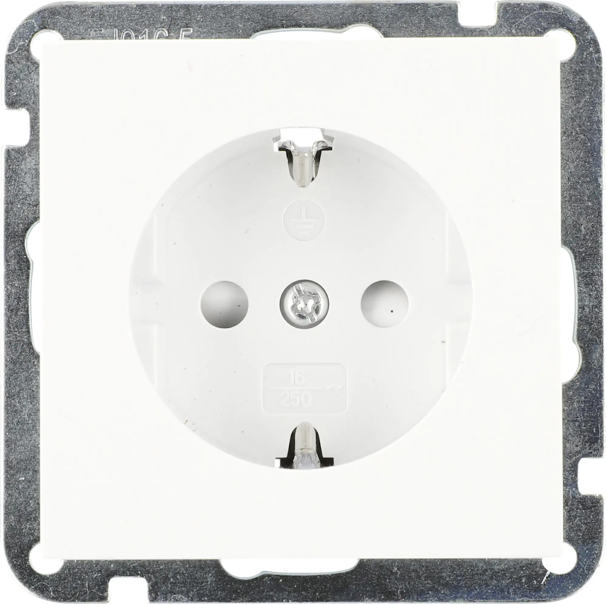 Unitec Steckdose mit Berührschutz ultraweiß, Serie Melbourne
