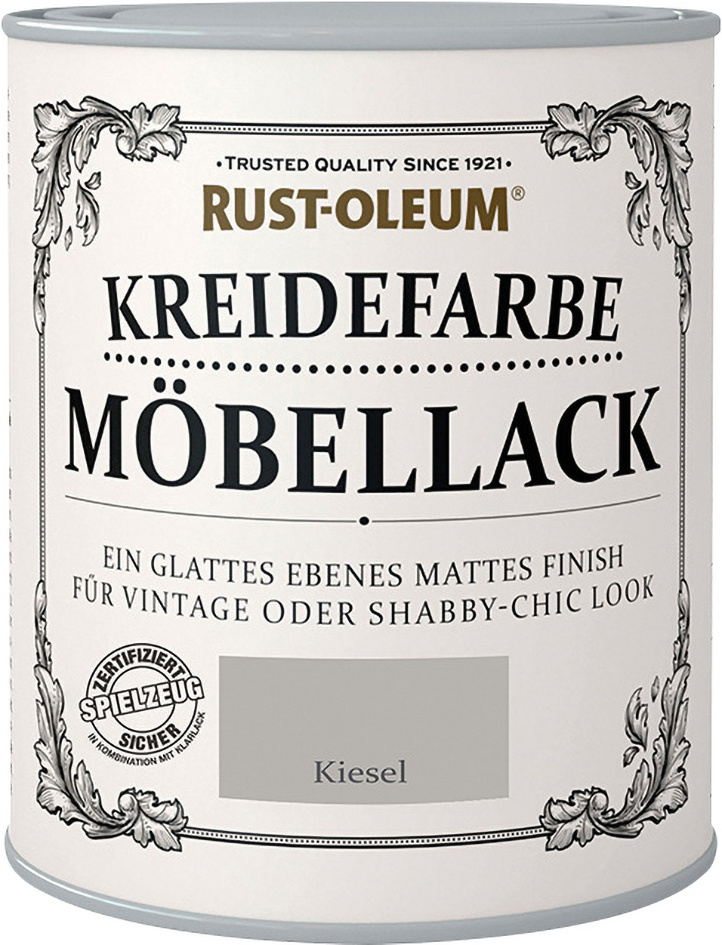 Rust-Oleum Kreidefarbe Möbellack 125 ml kiesel
