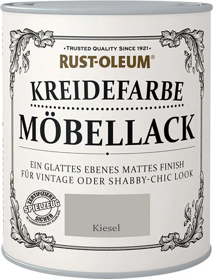 Rust-Oleum Kreidefarbe Möbellack 125 ml kiesel