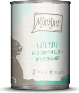 MjAMjAM - gute Pute an gedämpftem Kürbis 400 g 400g