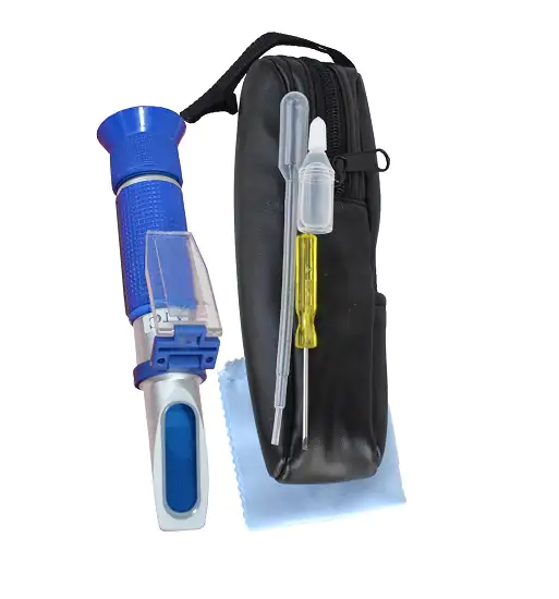 Handrefraktometer zur Bestimmung der Oechslegrade