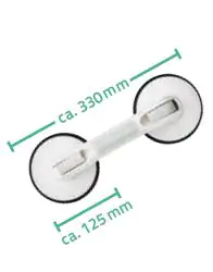 Ridder Sauggriff Premium mit 2 Saugern