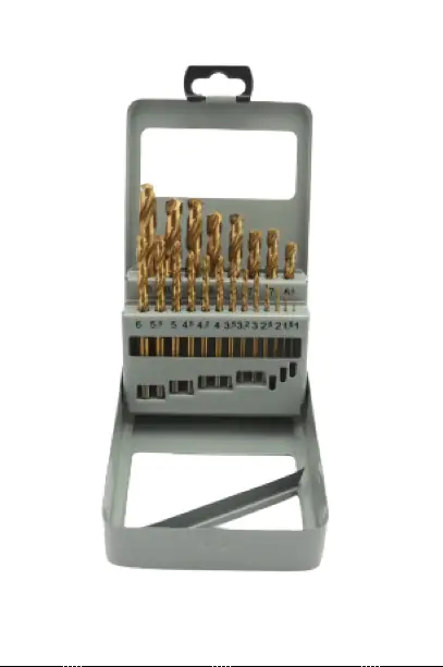 TrendLine Bohrer-Set für Metall 21-teilig Rundschaft