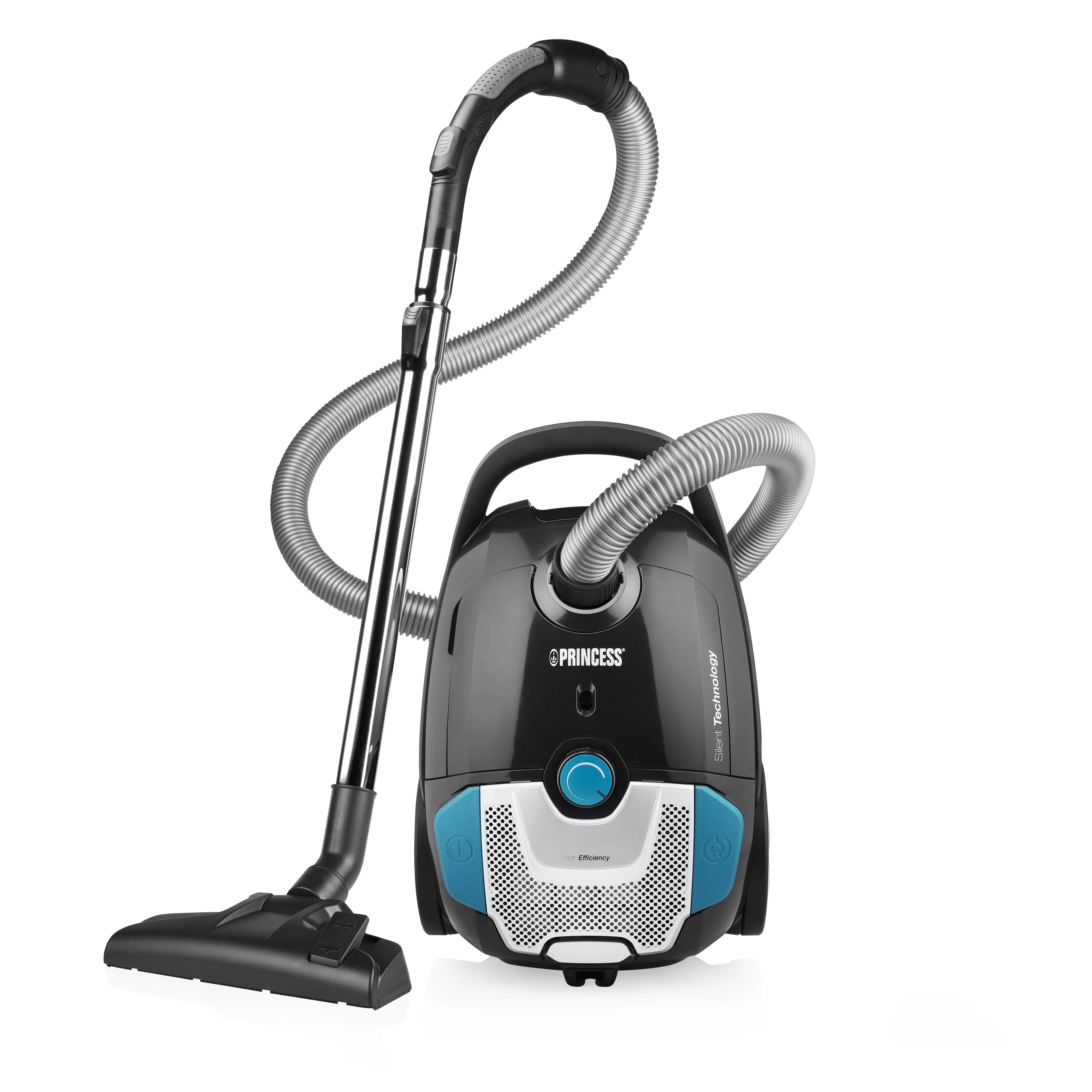Princess Staubsauger mit Beutel 700 Watt, 12 m Kabellänge Princess Staubsauger mit Beutel 700 Watt, 12 m Kabellänge