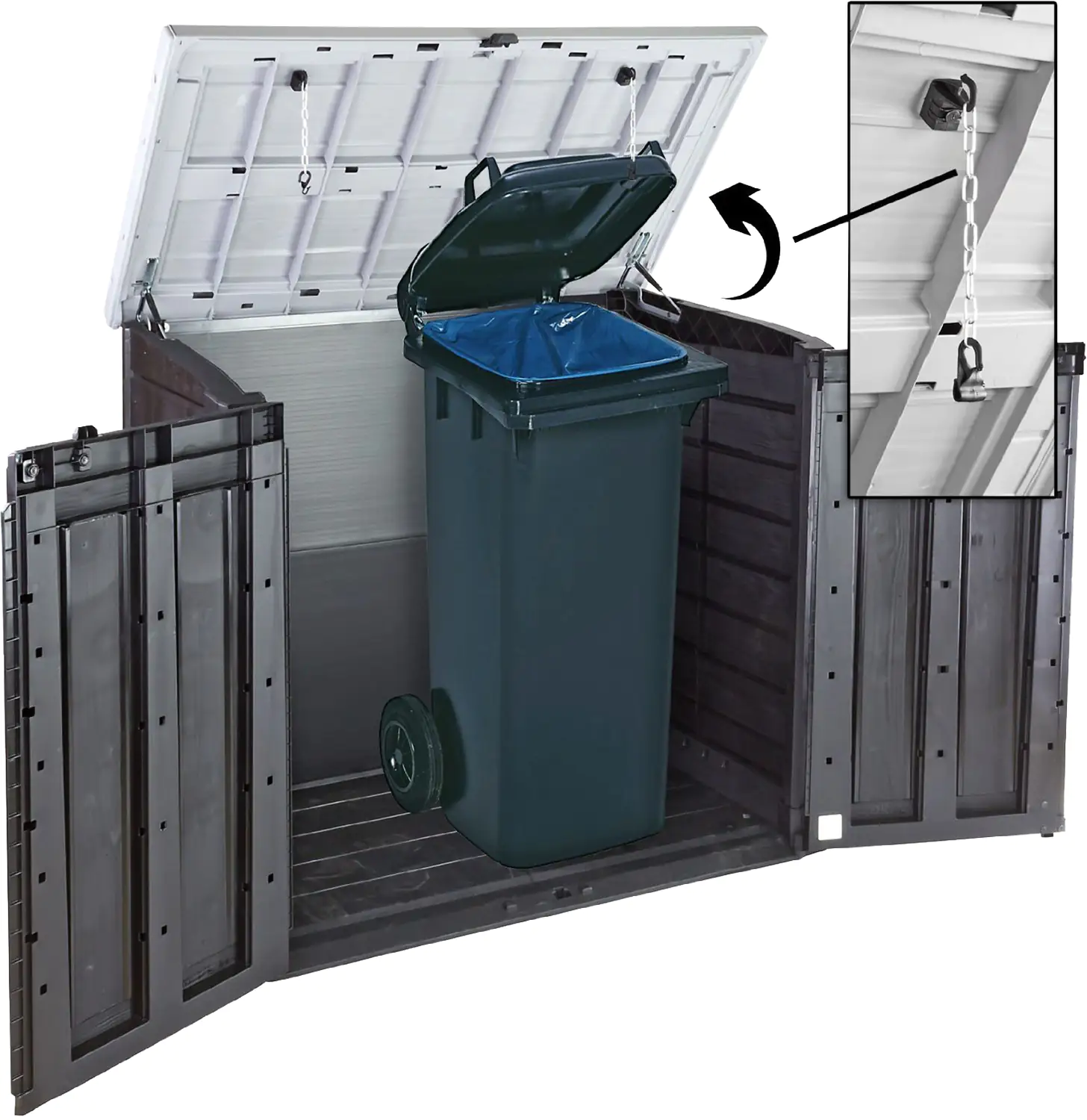 Keter Store It Out MAX Universalbox für Mülltonnen