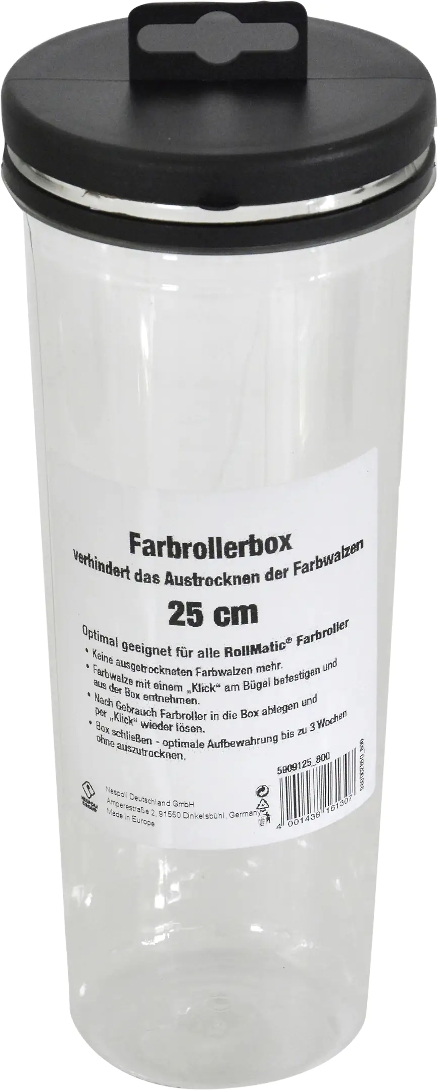 Nespoli Farbroller-Aufbewahrungsbox 25 cm