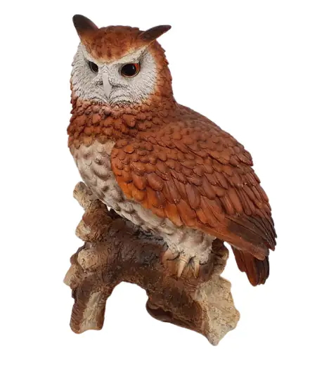 Dekofigur Uhu groß 58 x 43 x 34 cm 