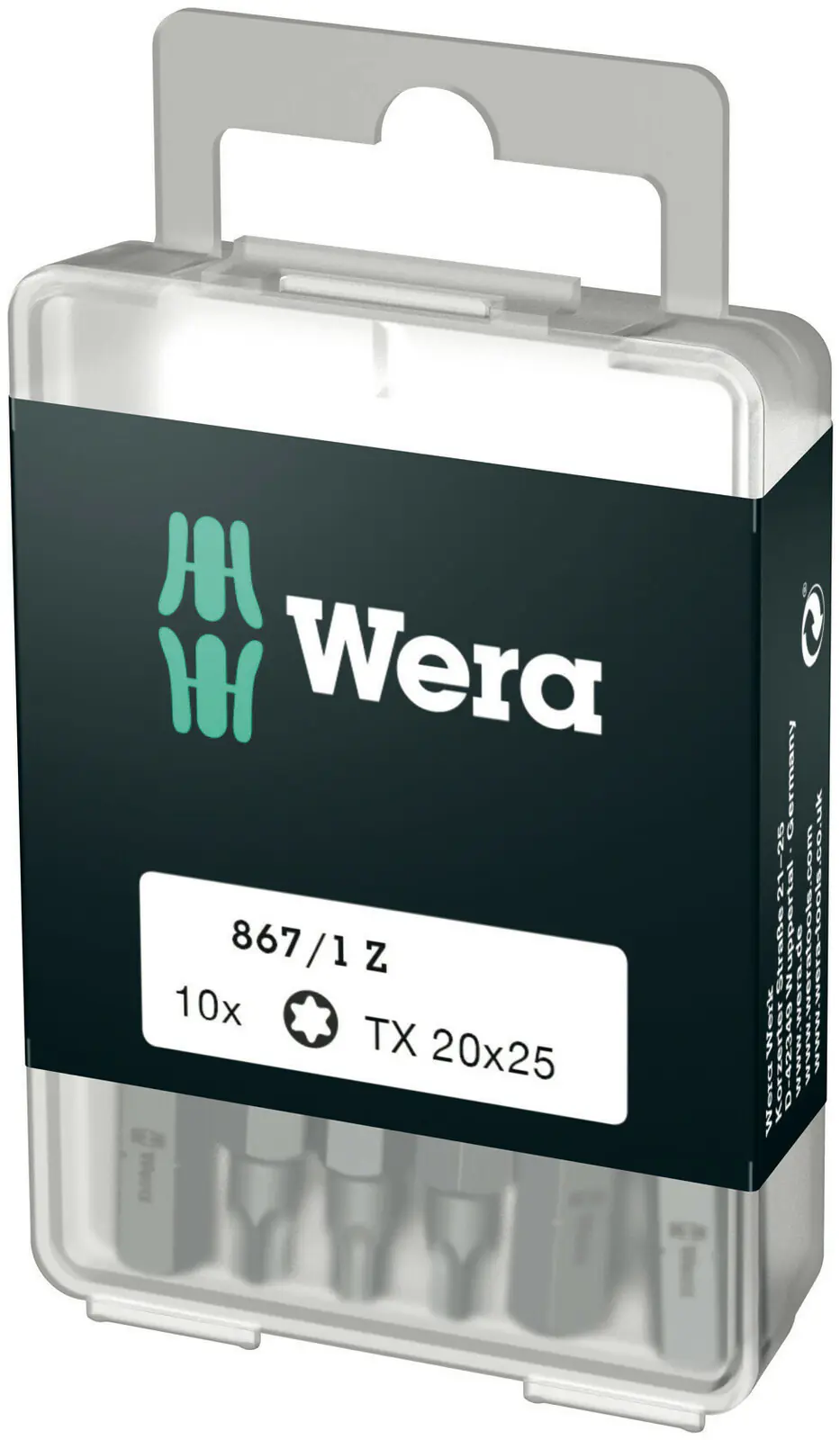 Wera Bits 867/1 DIY TX 10-teilig