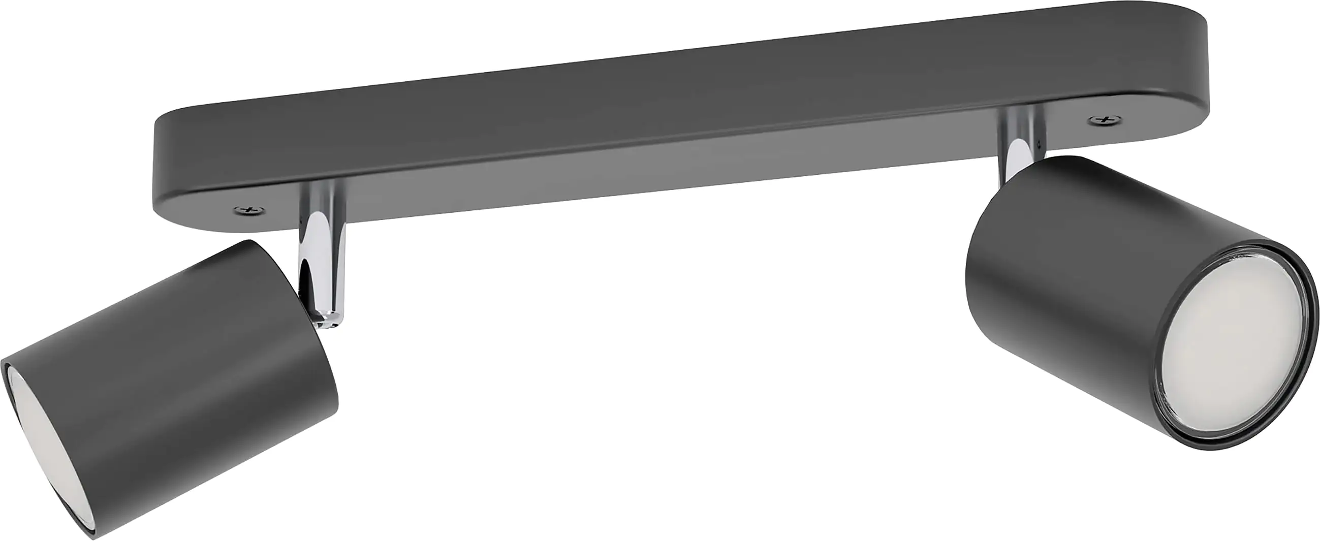 Eglo Connect 2er Spot Adfira-Z schwarz chrom 30 x 9 x 5,5 cm GU10 Eglo Connect 2er Spot Adfira-Z schwarz chrom 30 x 9 x 5,5 cm GU10