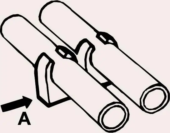 Cornat Rohrclip doppelt 18 mm / 25er Pack