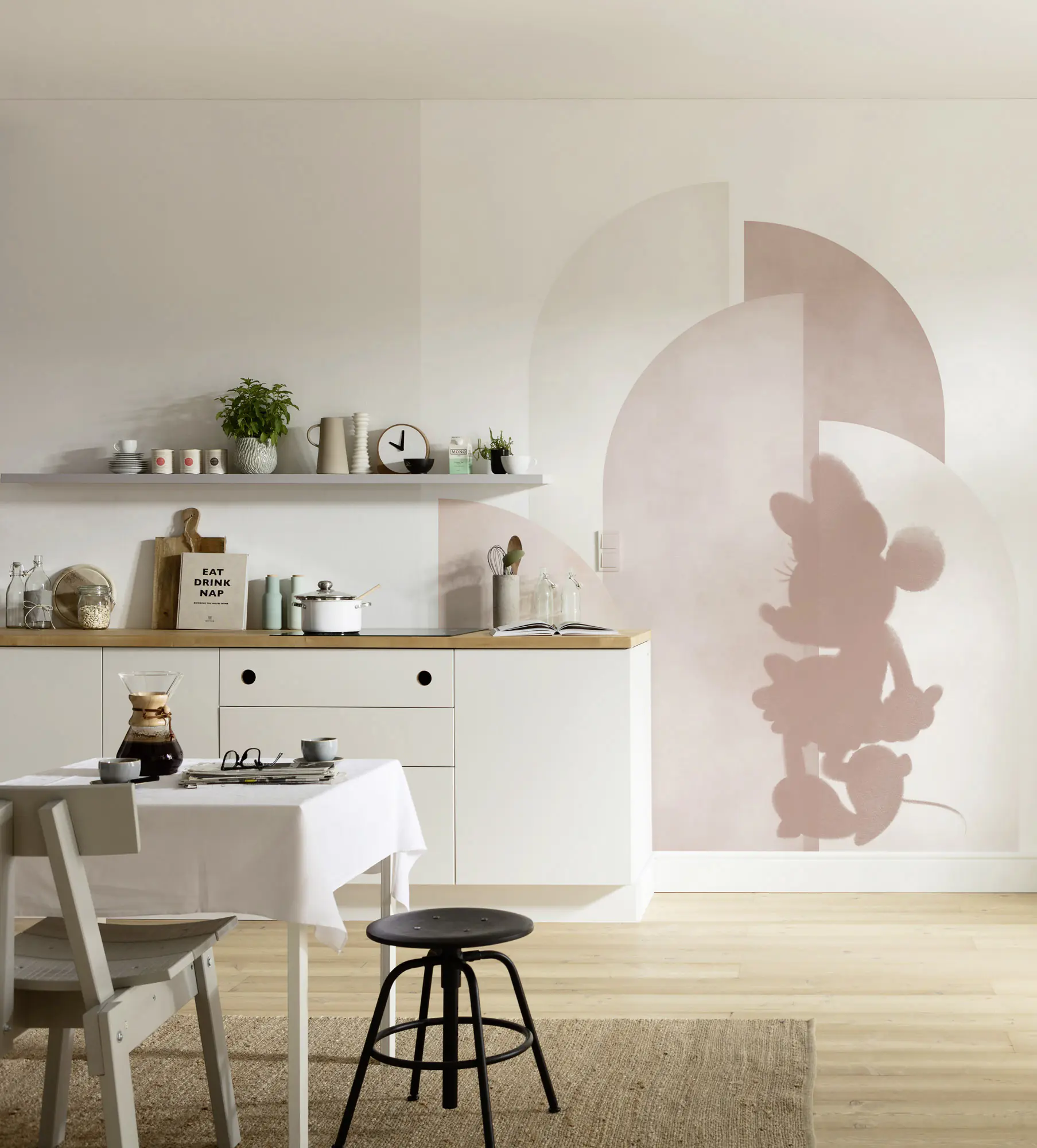 Komar Vlies Fototapete Minnie Creative Aes 250 x 280 cm 