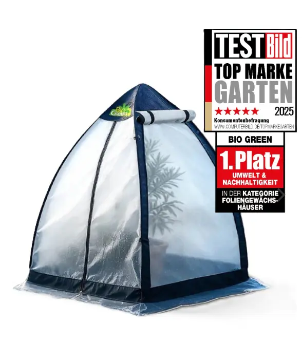 Biogreen Überwinterungszelt "Tropical Island Breeze L" für Pflanzen H 200 x Ø 240 cm