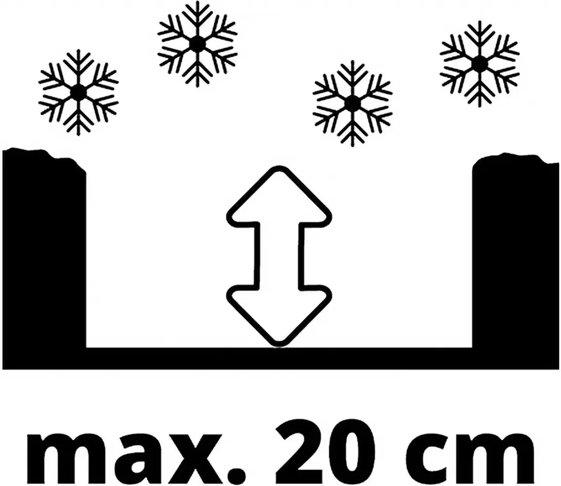 Einhell Akku-Schneefräse GE-ST 36/40Li E-Sol Einhell Akku-Schneefräse GE-ST 36/40Li E-Sol