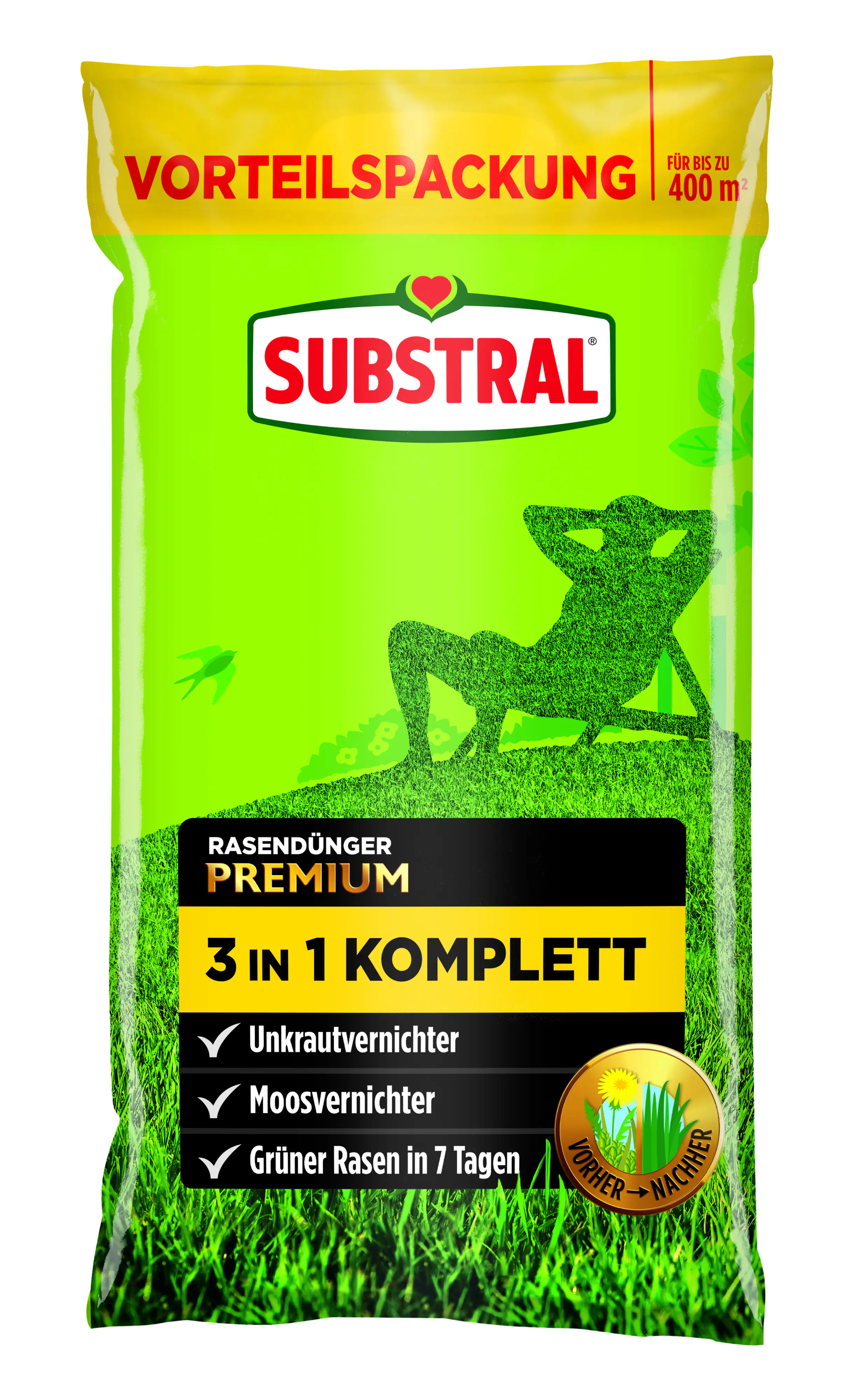 Substral Rasendünger Premium 3in1 Komplett 400 m²