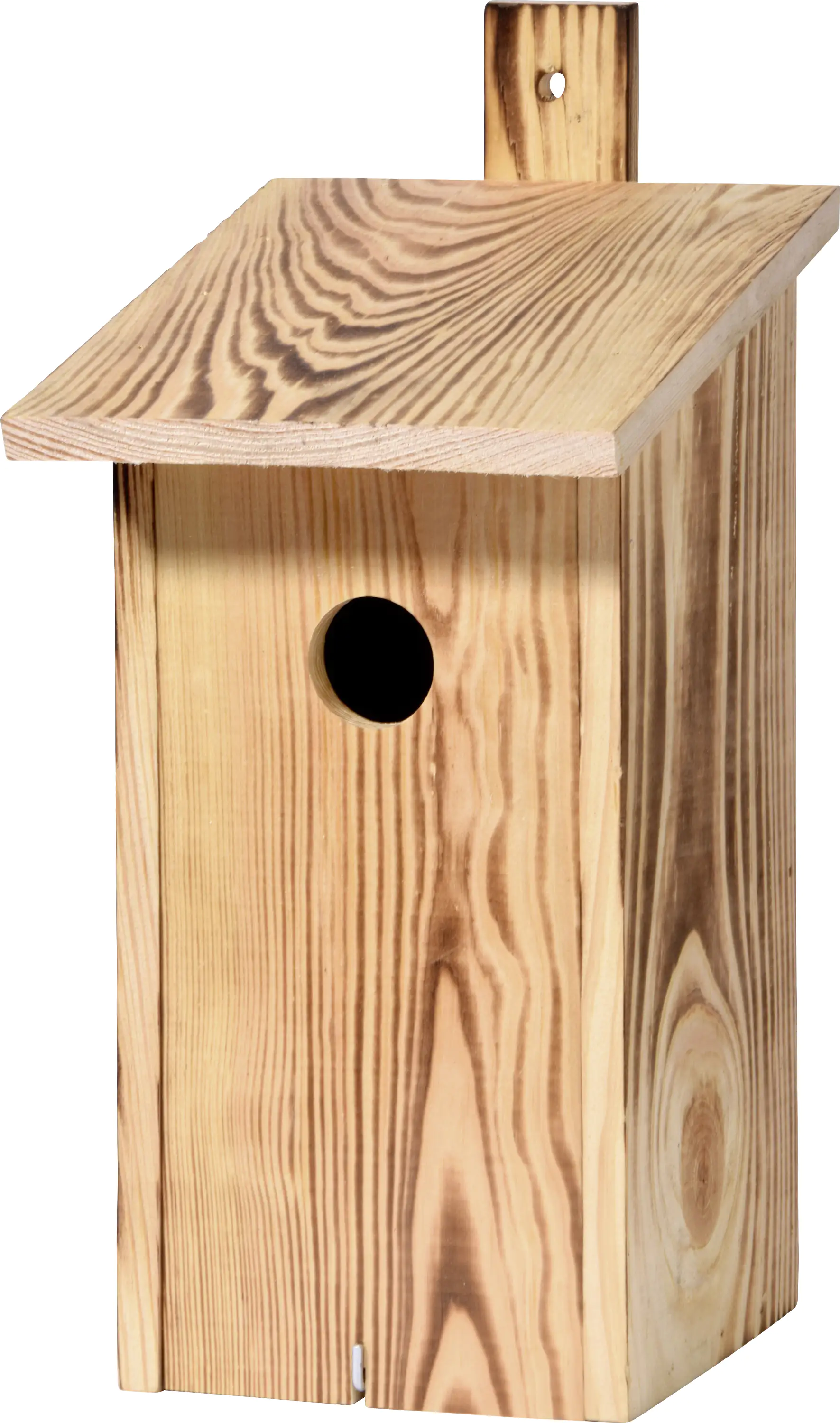 Dobar Nistkasten Kiefernholz geflammt LxBxH: 15,5x19x33 cm