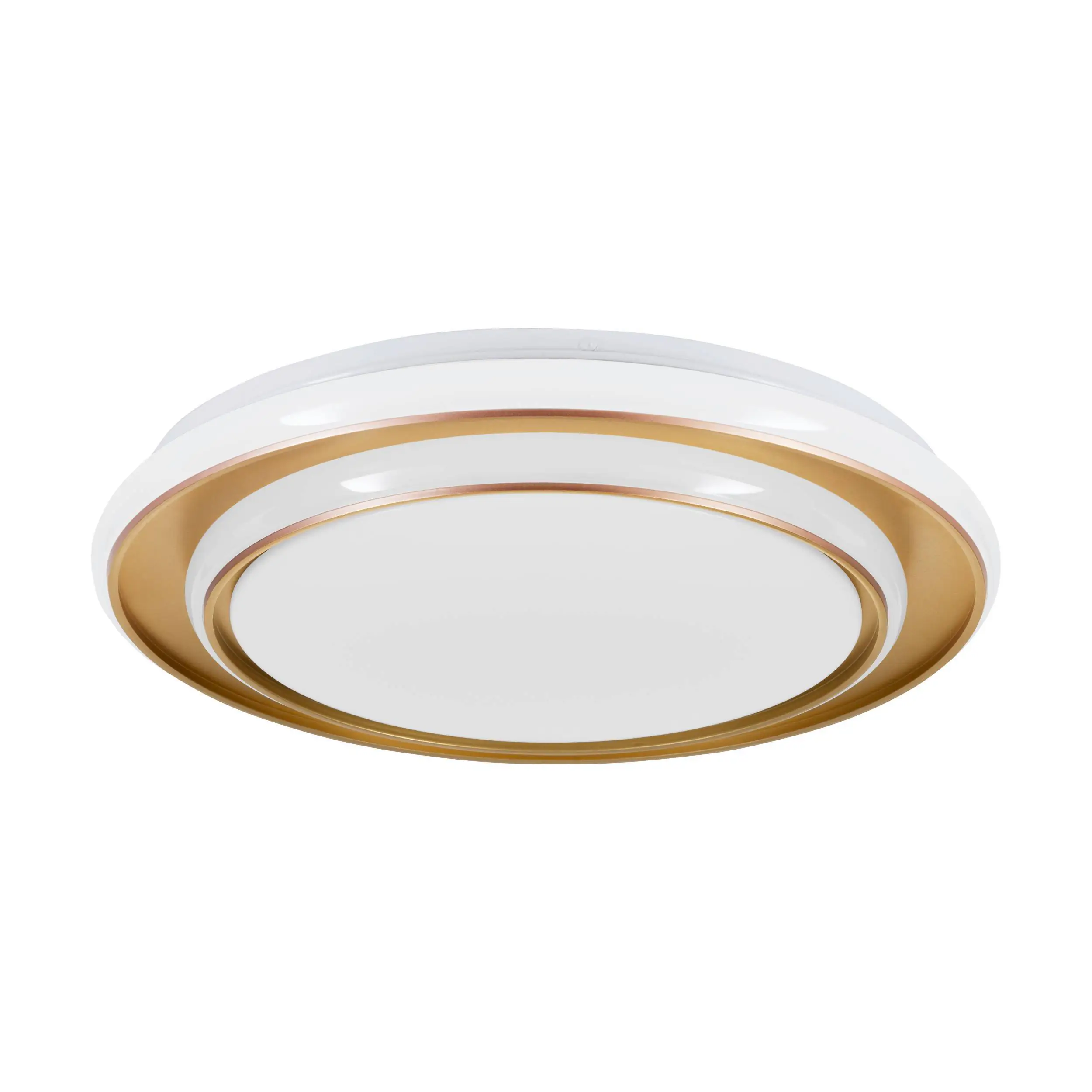 Eglo LED Deckenleuchte Moschetta gold weiß Ø 40 x 7 cm warmweiß-kaltweiß Eglo LED Deckenleuchte Moschetta gold weiß Ø 40 x 7 cm warmweiß-kaltweiß