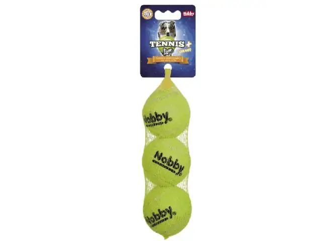 4033766604829 Nobby Tennisball mit Squeaker M 6,5 cm 3er Netz