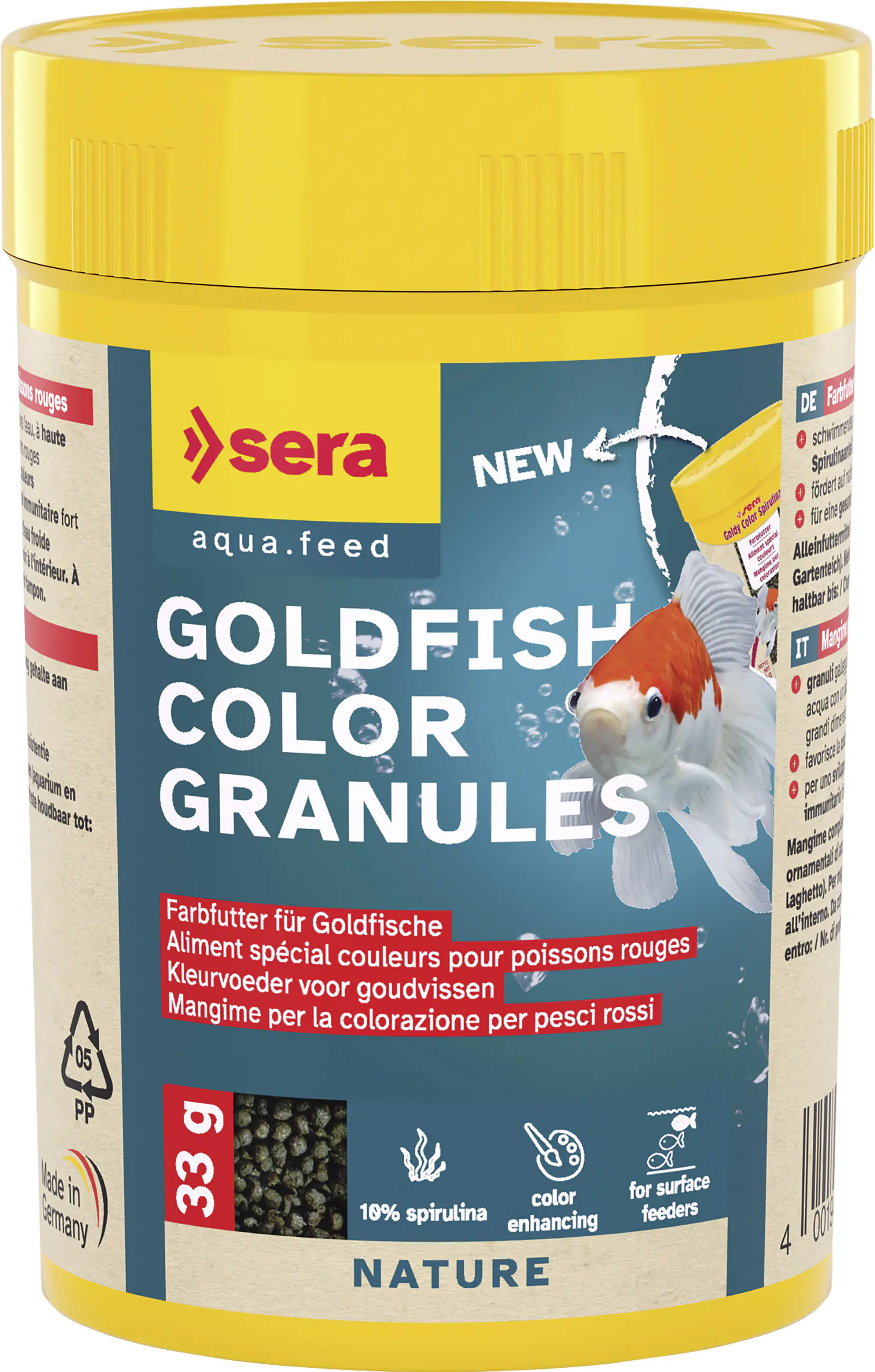 Sera Fischfutter Goldfisch Color Granules 100 ml