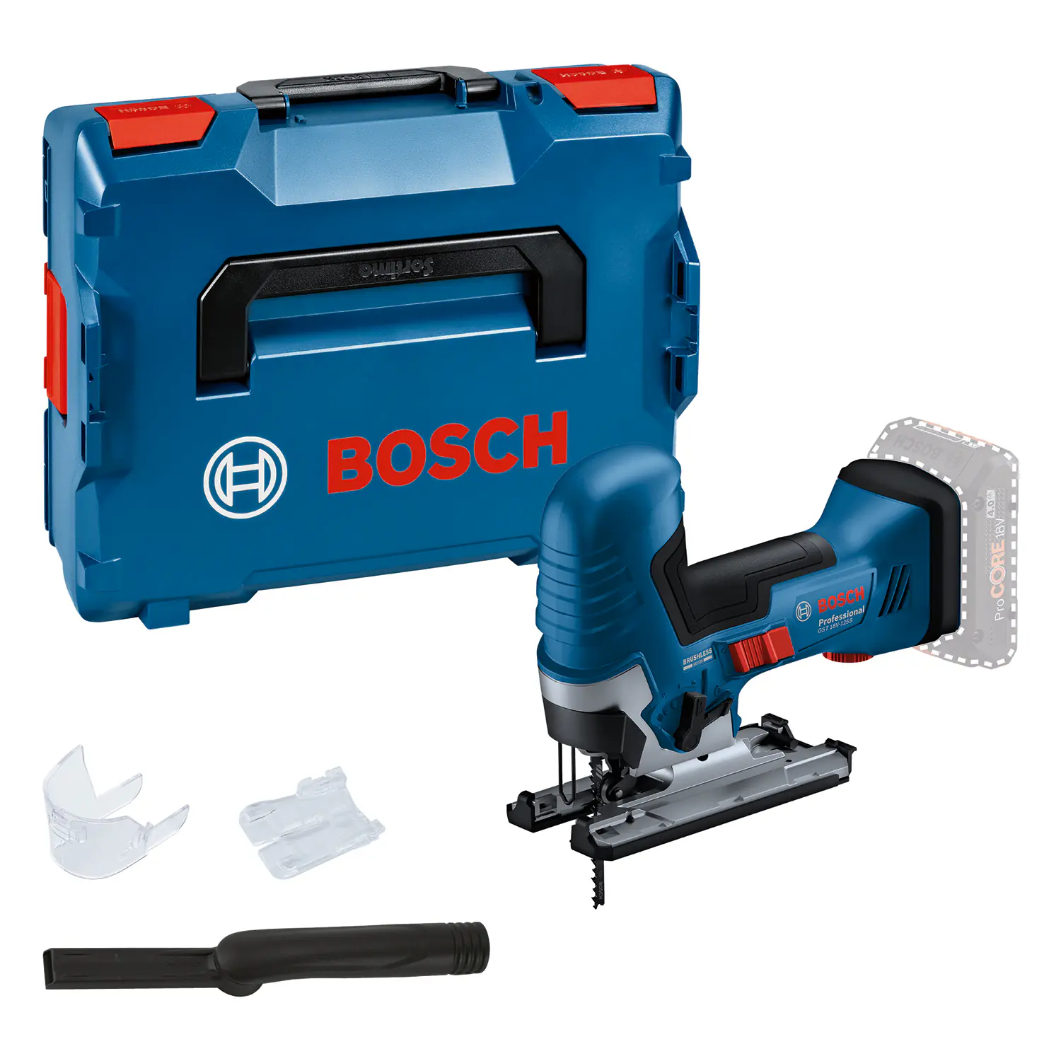 Bosch Professional Akku-Stichsäge GST 18V-125 S Solo