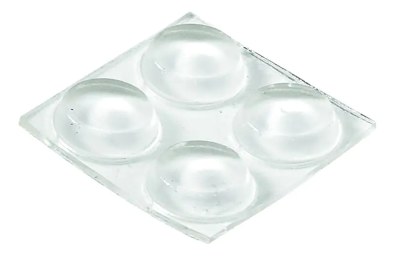 Hettich Anschlagpuffer 3,0 x 13,0 mm Kunststoff transparent - 16 Stück