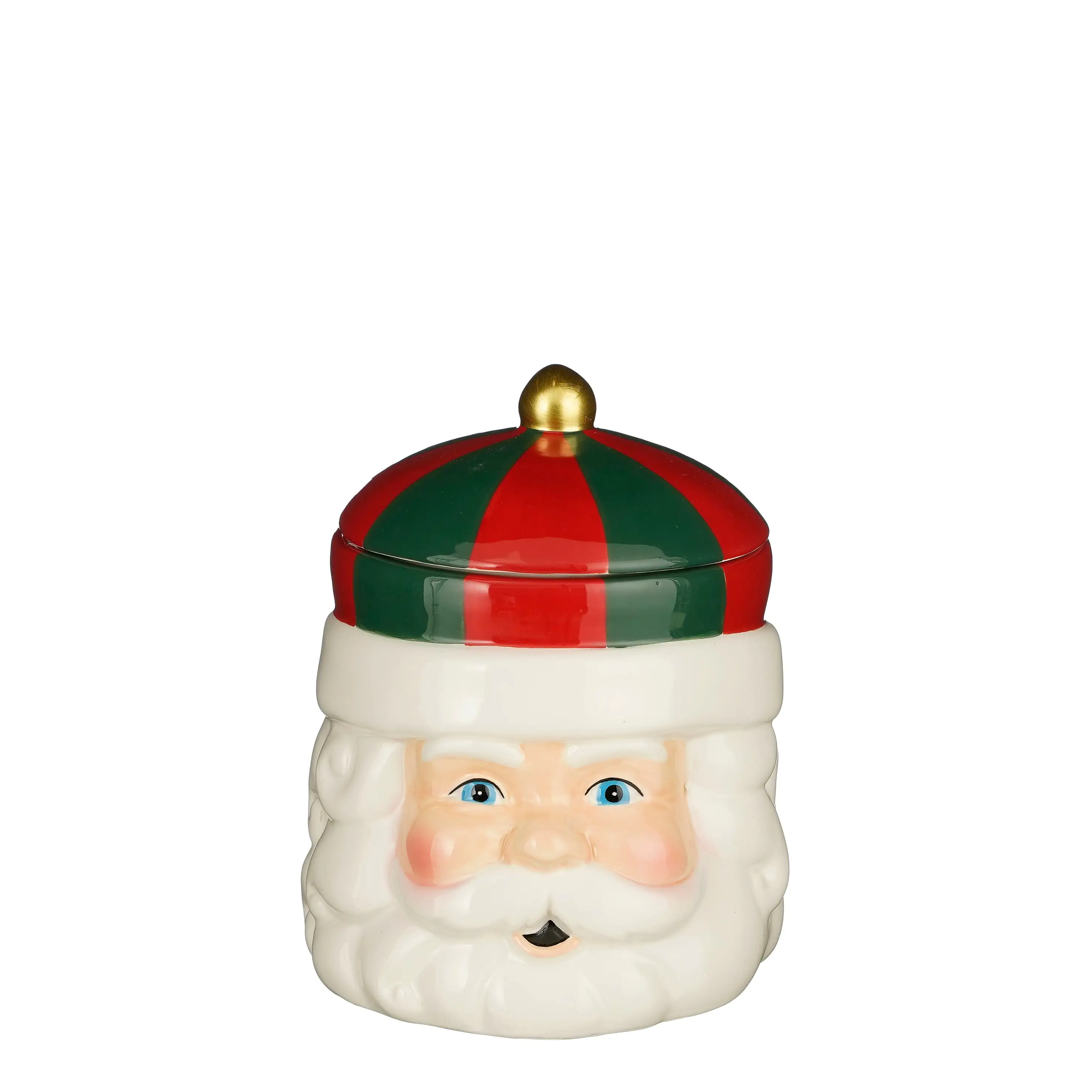 House of Seasons Vorratstopf Dolomit Weihnachtsmann Ø 14 x 18,5 cm weiß House of Seasons Vorratstopf Dolomit Weihnachtsmann Ø 14 x 18,5 cm weiß