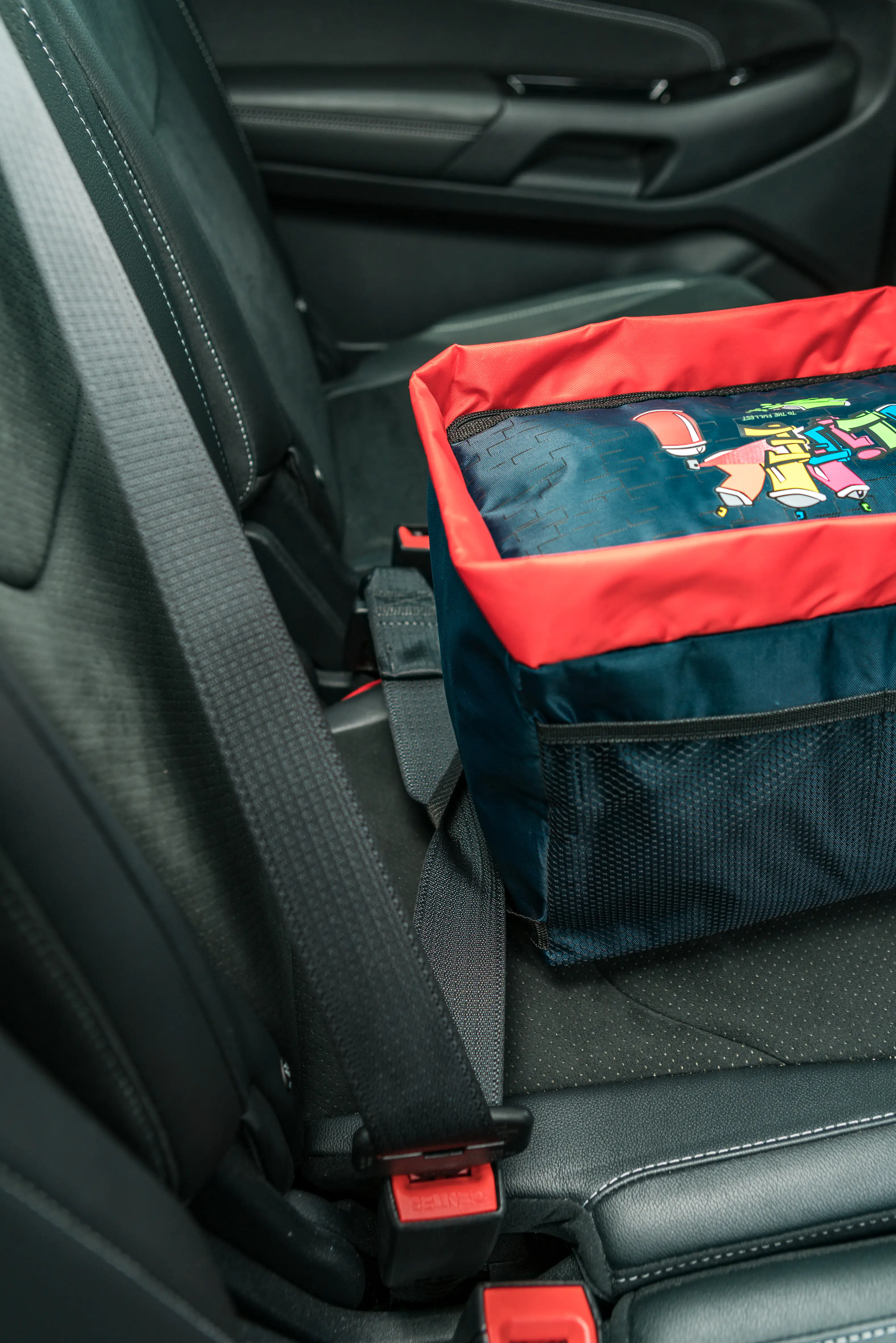 Walser Rückbankorganizer Graffiti blau 1-teilig