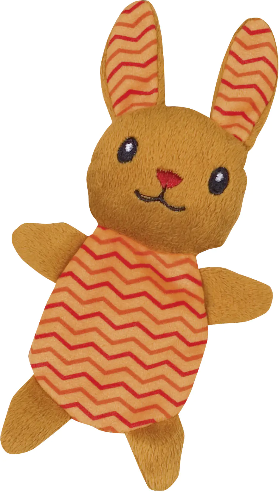 Nobby Katzen Kuscheltier Hase orange 17 cm