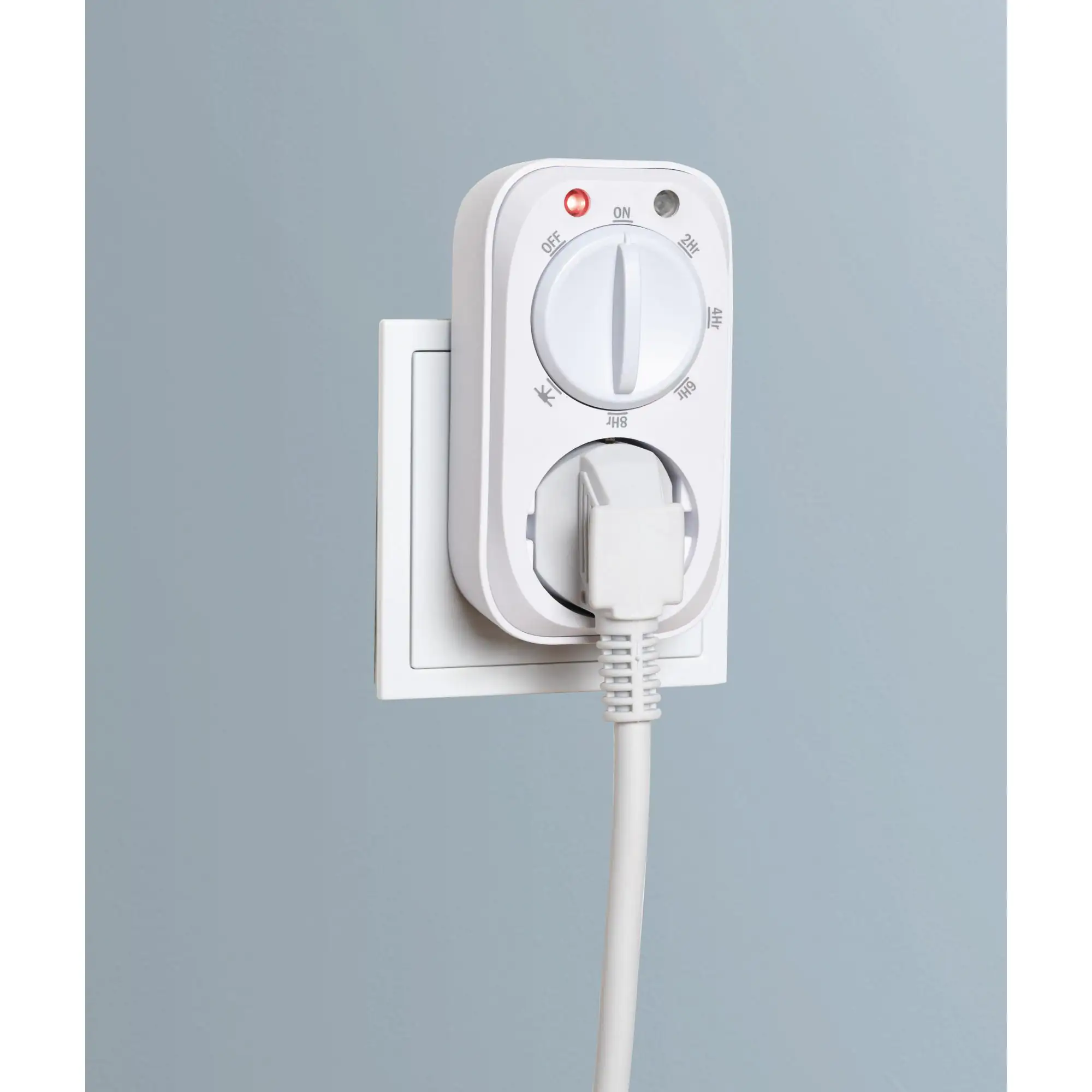 Zeitschaltuhr Countdown- und Dämmerungsfunktion mechanisch, weiß, IP20