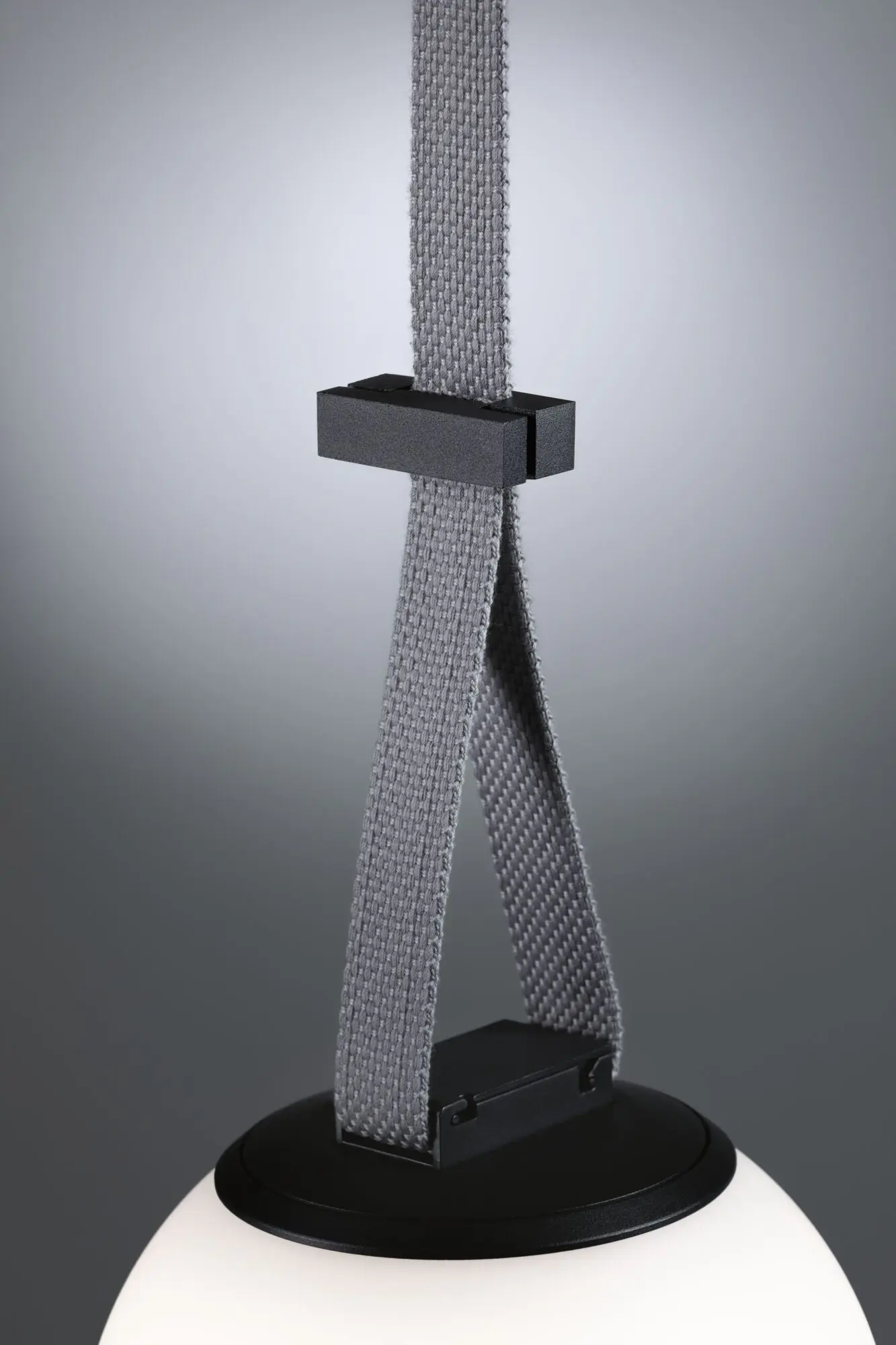 Paulmann Gurtklemme für Lichtleiste ULine Aluminium schwarz 2 Stück