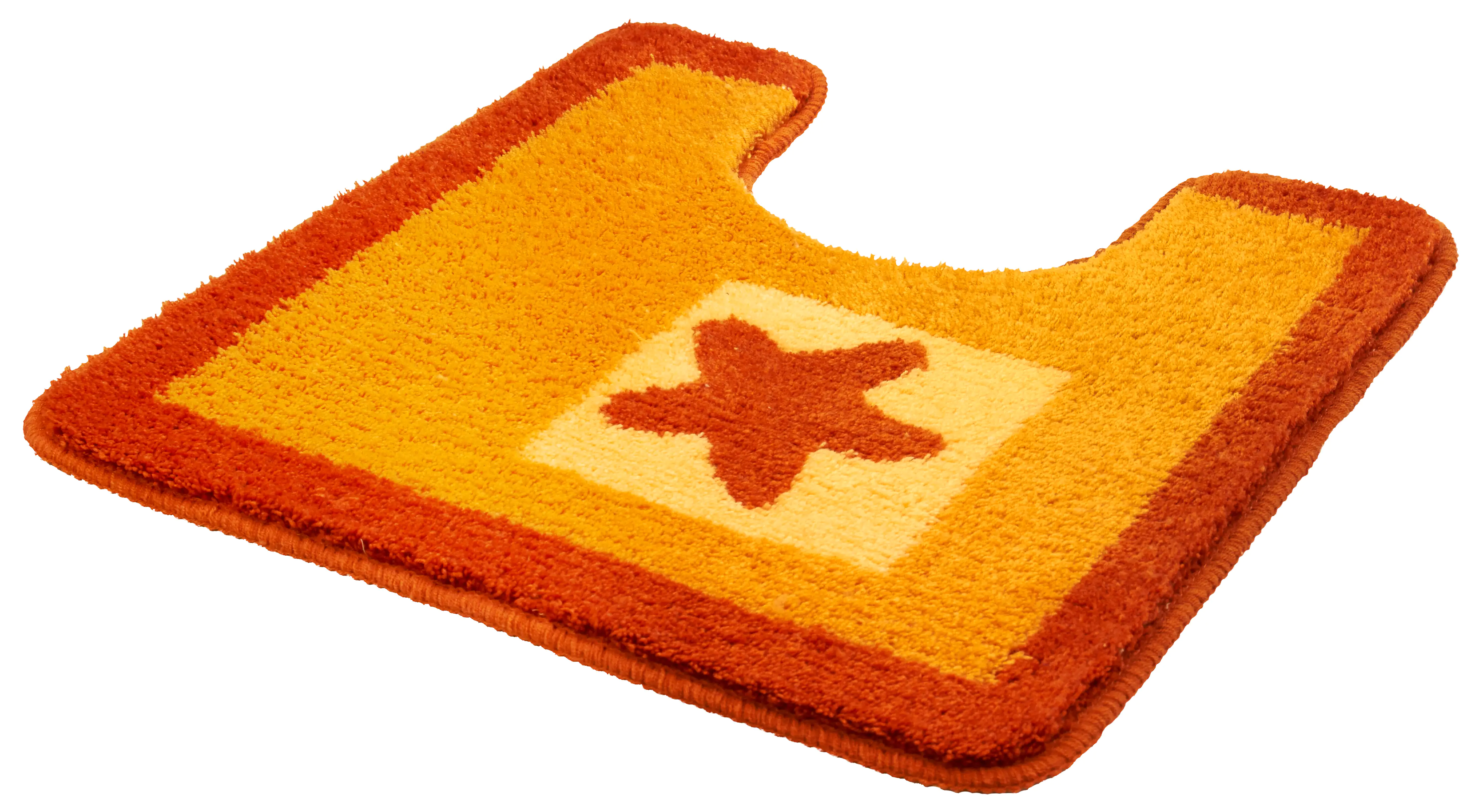 Kleine Wolke WC-Vorleger Beach 50 x 50 cm, rost