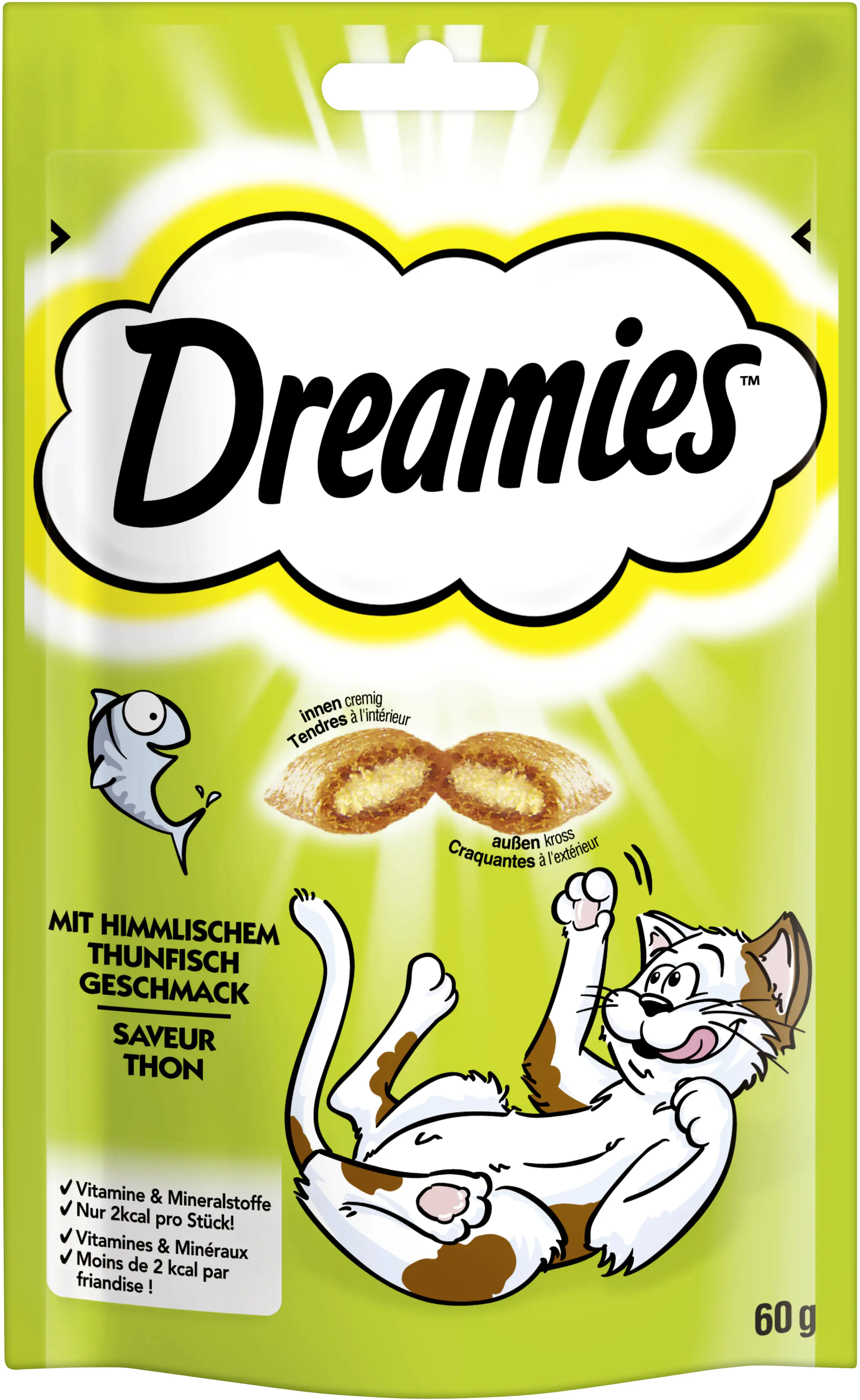 5998749122228 Dreamies Katzensnack Thunfisch 60 g