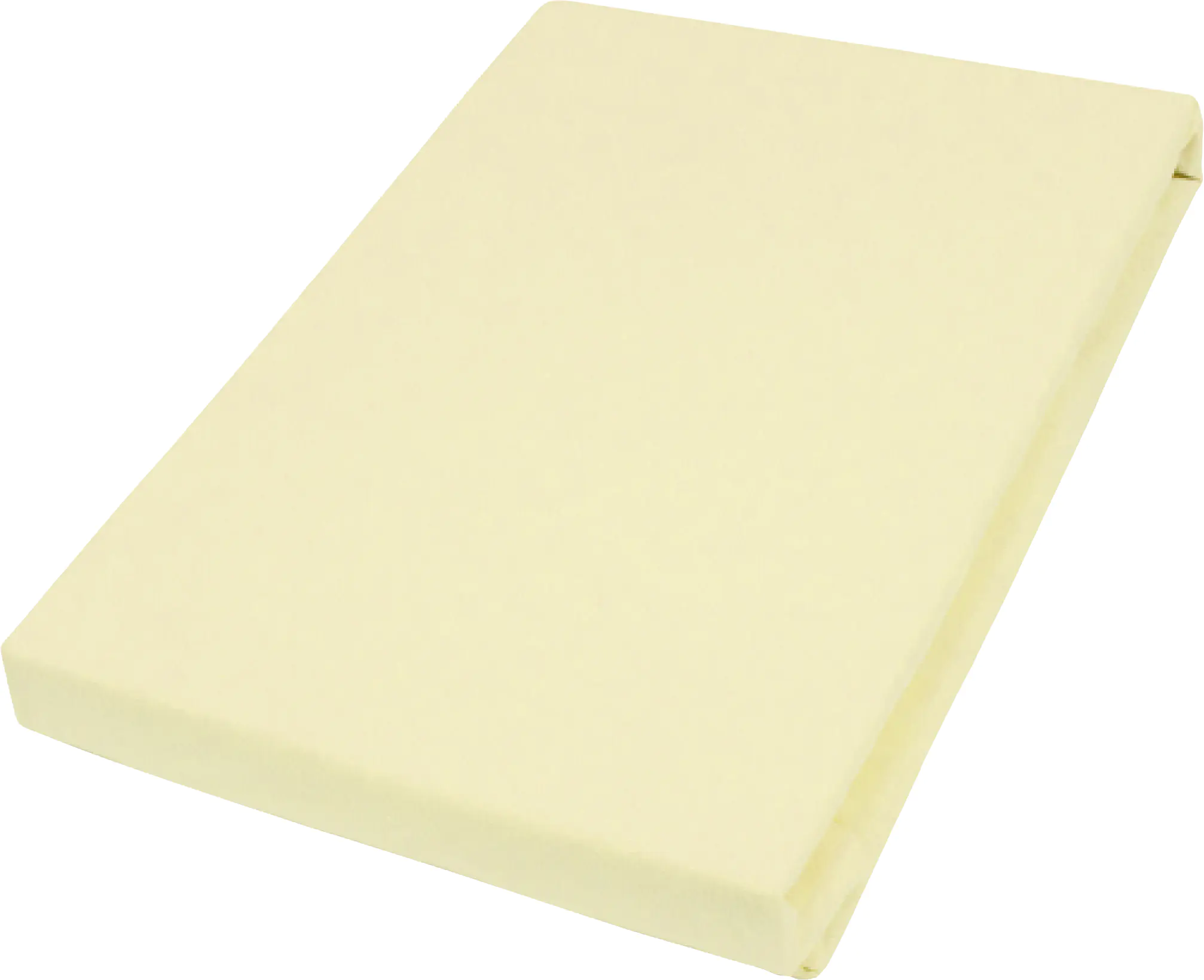 Vario Jersey-Spannbetttuch pfirsich, 100 x 200 cm