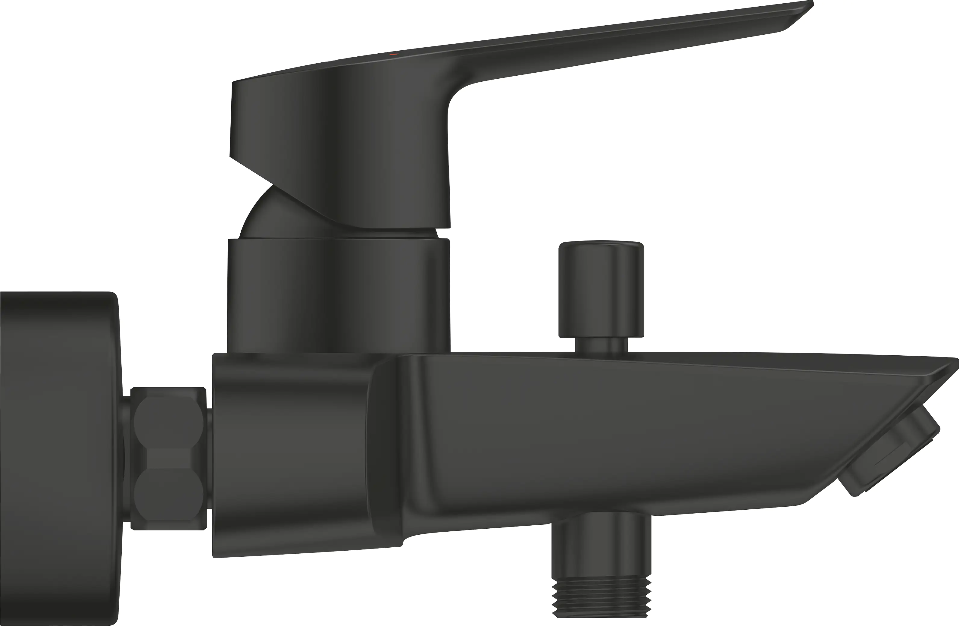 Grohe Quickfix Badewannenarmatur Start schwarz matt Grohe Quickfix Badewannenarmatur Start schwarz matt