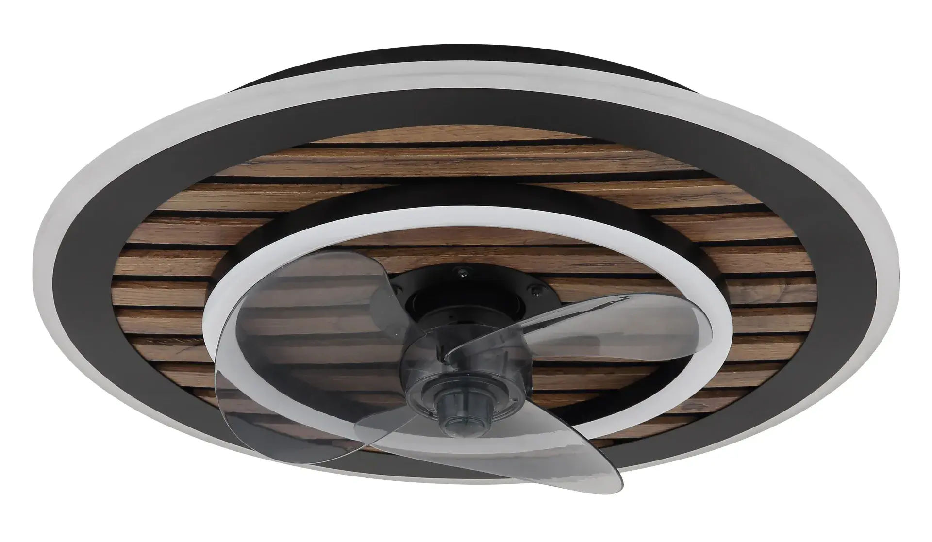 Globo Deckenventilator Trevino Ø 49 cm 36 W holz CCT