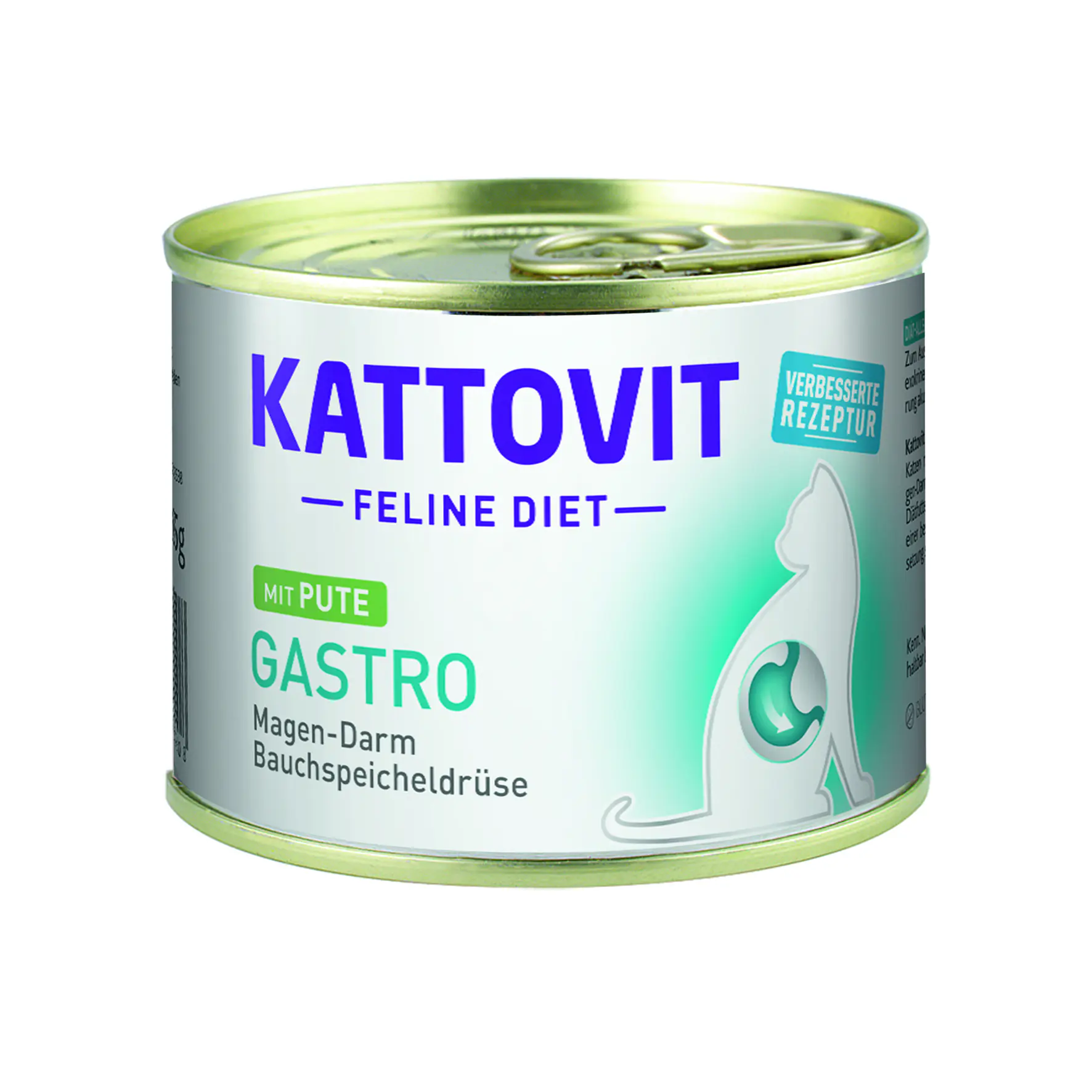 Kattovit Gastro Katzennassfutter Adult 185 g Pute