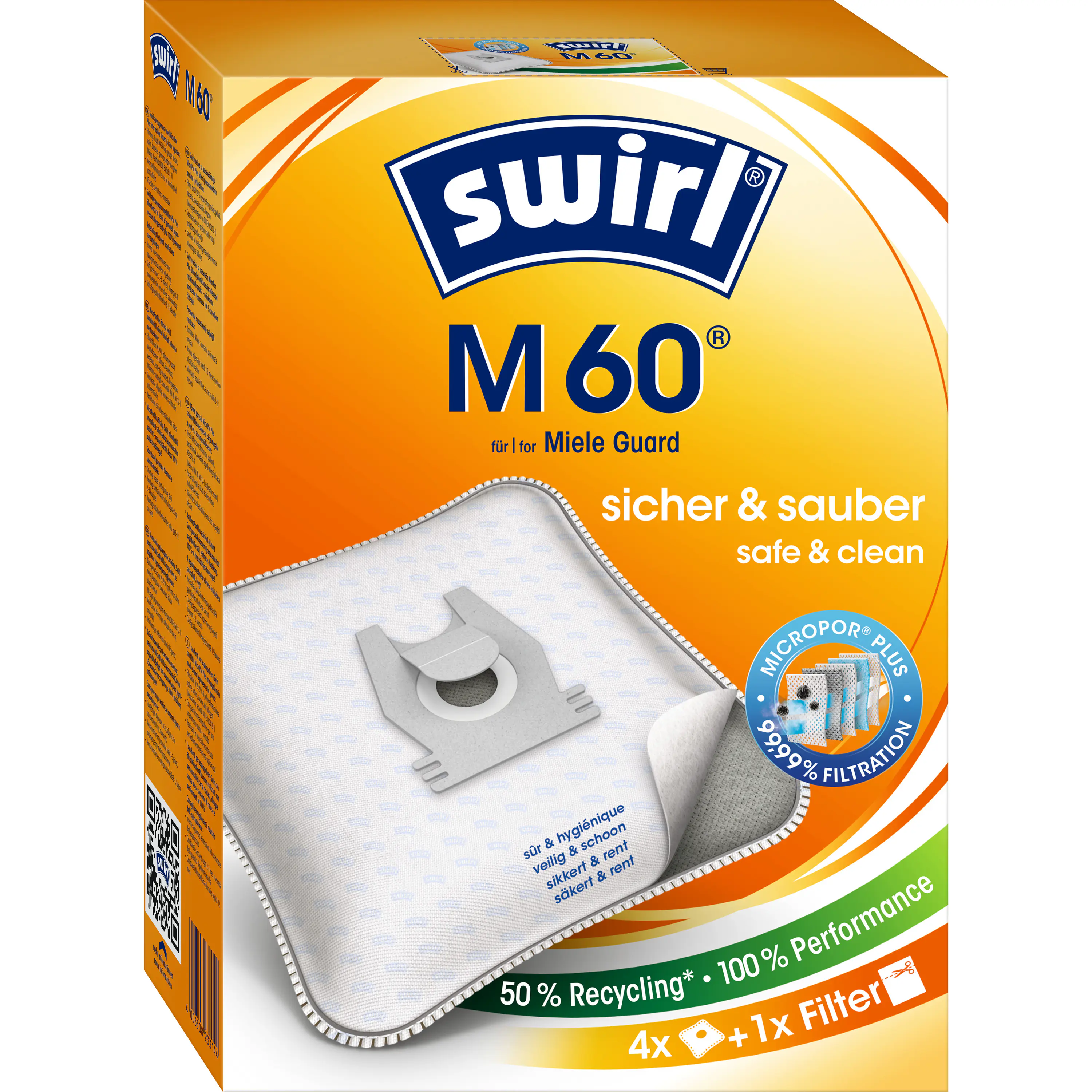 Swirl® M 60 MicroPor® Plus