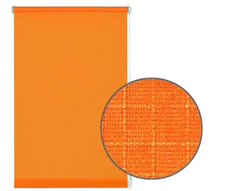 Gardinia Easyfix Rollo Uni orange 90 x 210 cm